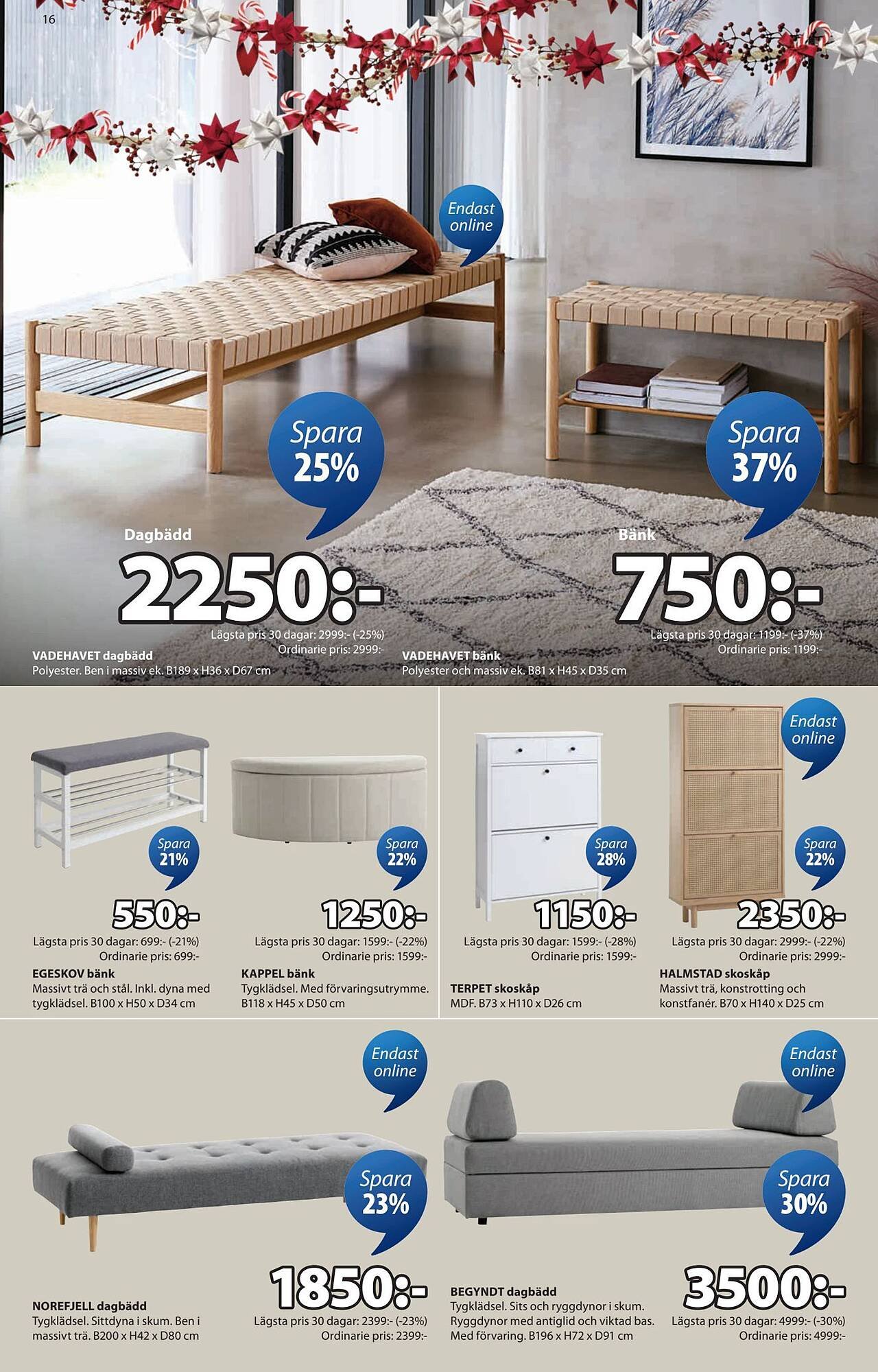 JYSK reklamblad (2025-12-01 - 2025-12-15)