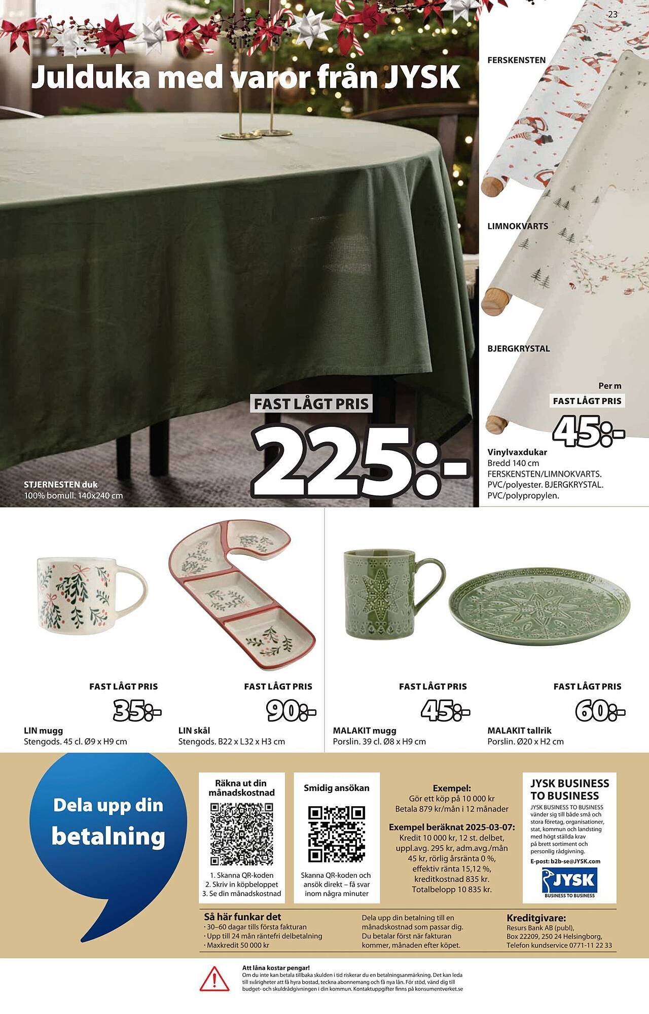 JYSK reklamblad (2025-12-01 - 2025-12-15)