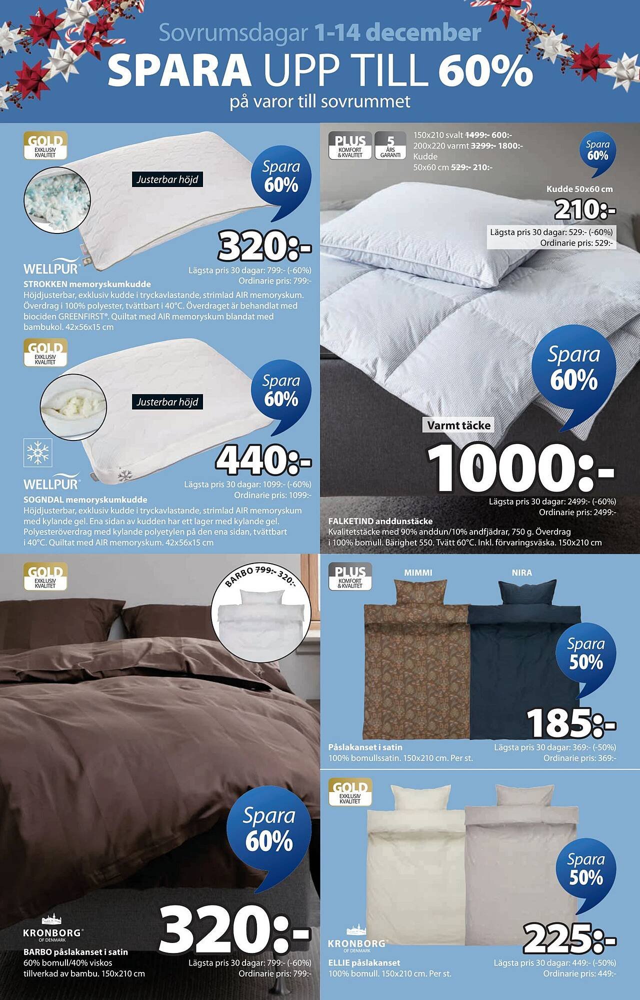 JYSK reklamblad (2025-12-01 - 2025-12-15)