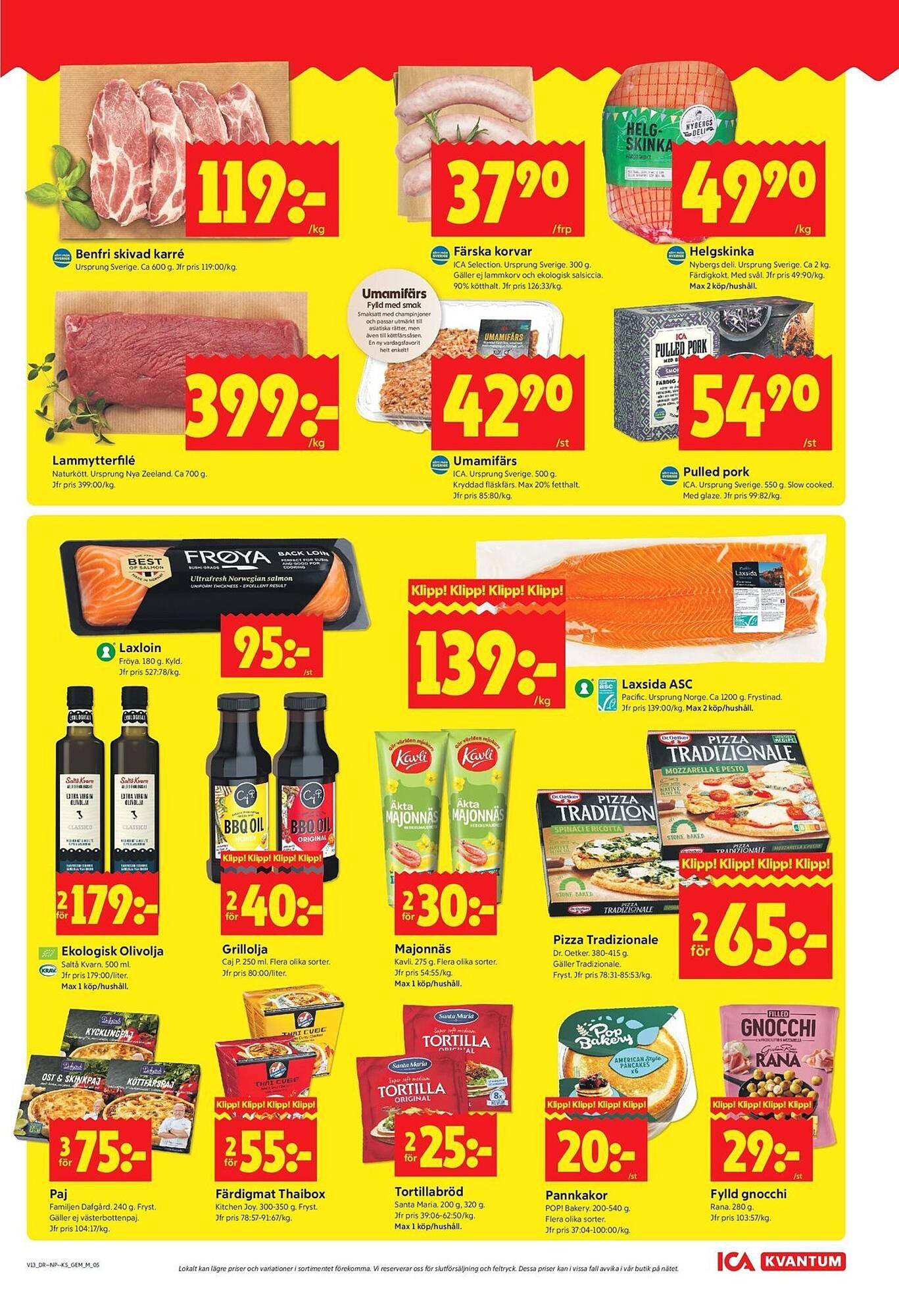 ICA Kvantum reklamblad