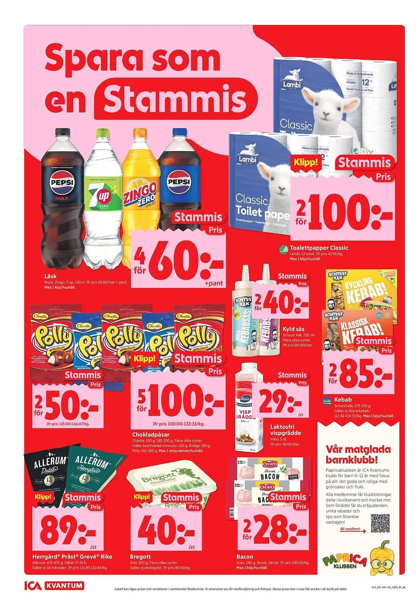 ICA Kvantum reklamblad