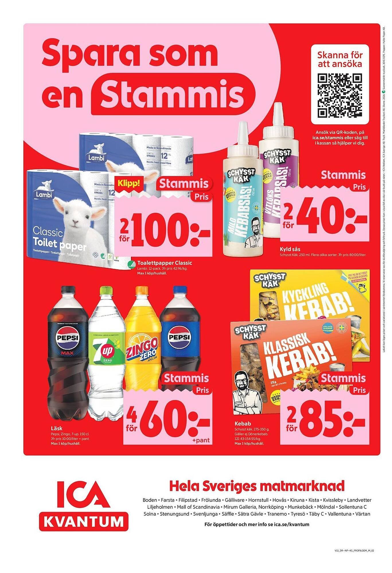 ICA Kvantum reklamblad