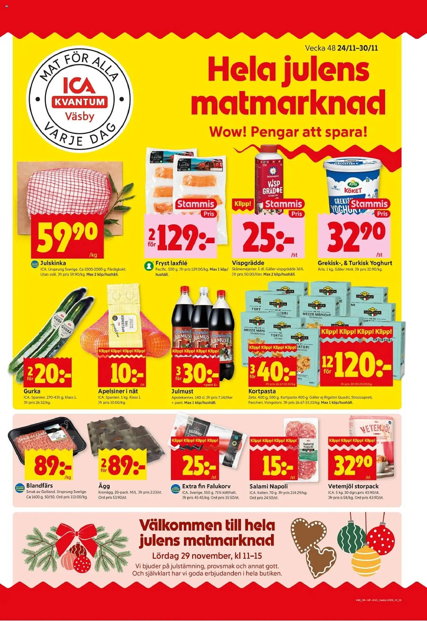 ICA Kvantum reklamblad