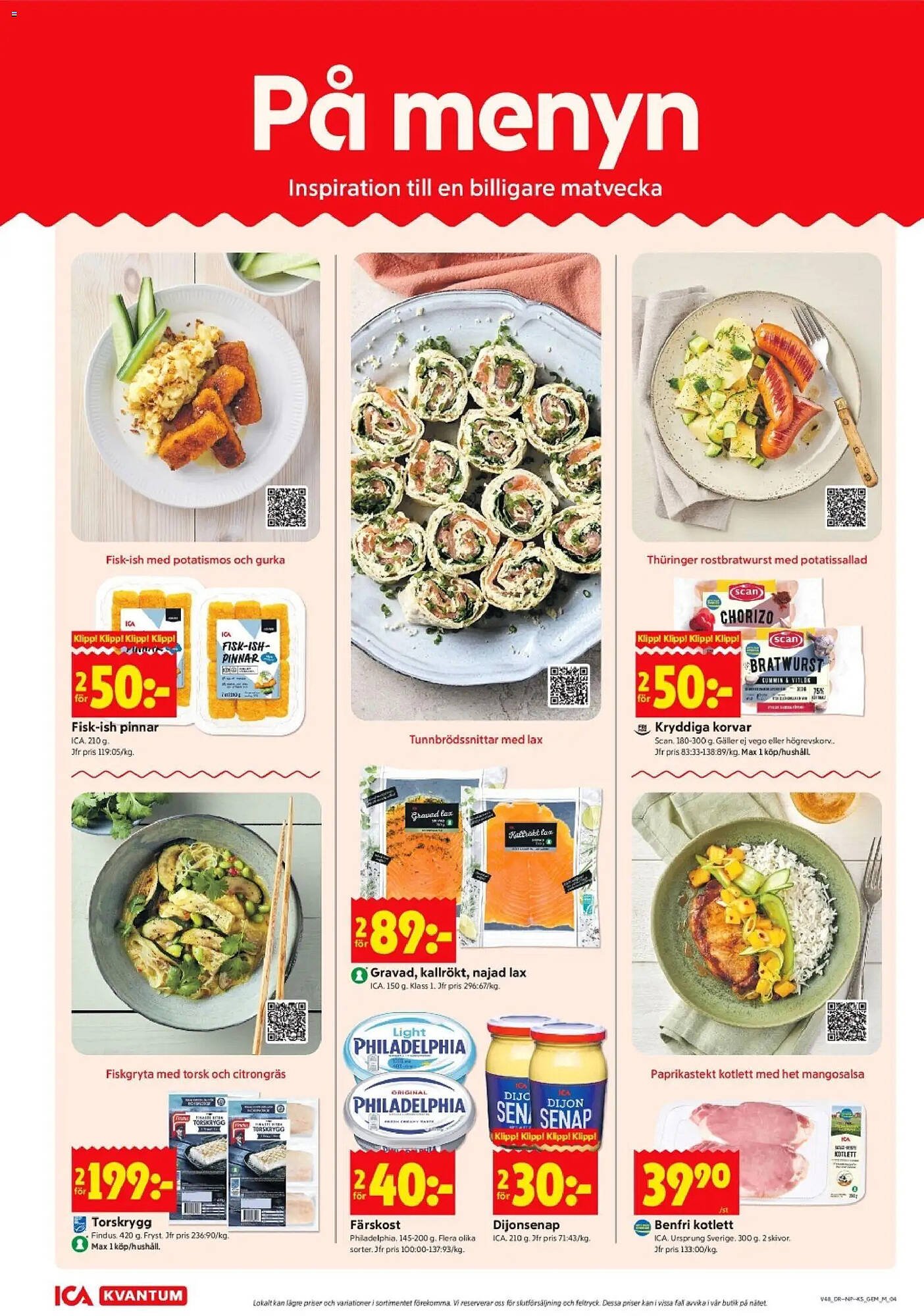 ICA Kvantum reklamblad