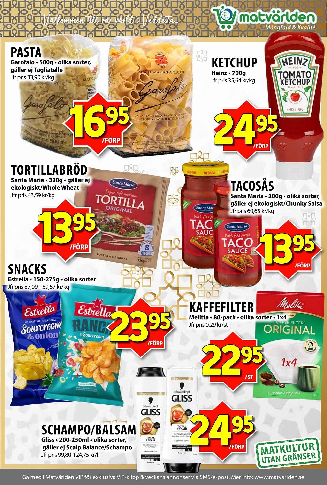 Matvärlden Tensta reklamblad