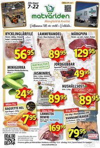 Matvärlden Tensta reklamblad