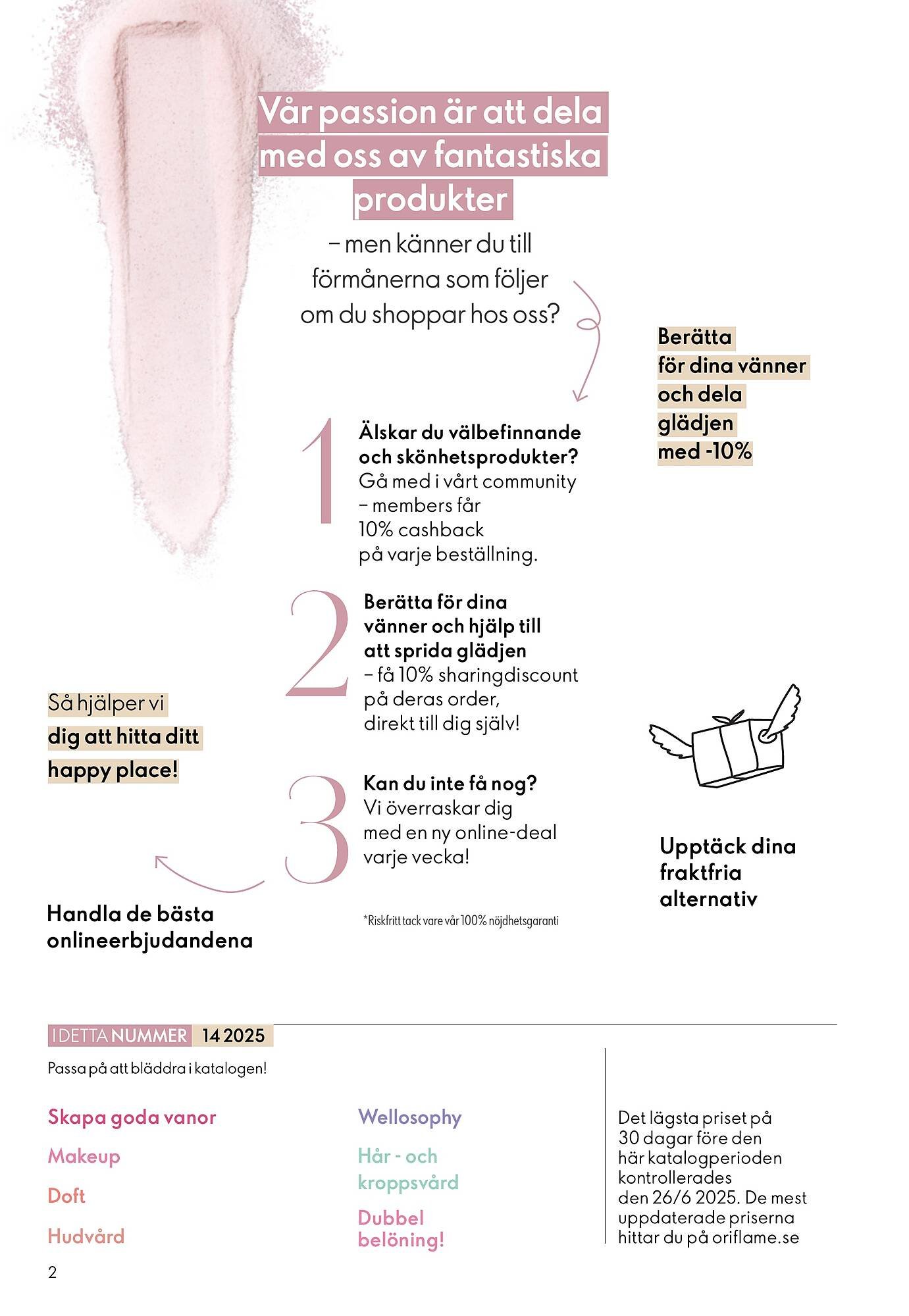 Oriflame reklamblad (2025-10-08 - 2025-10-28)