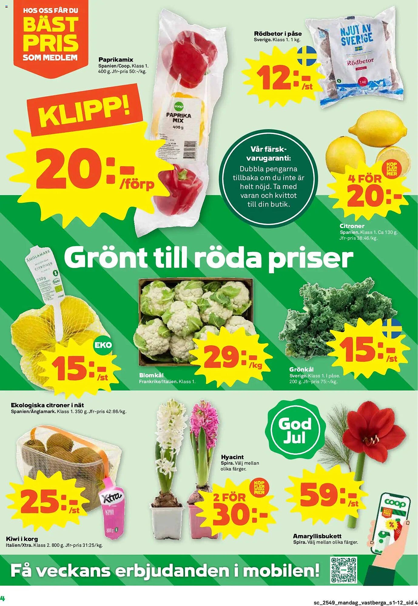 Coop Forum reklamblad (2025-12-01 - 2025-12-07)