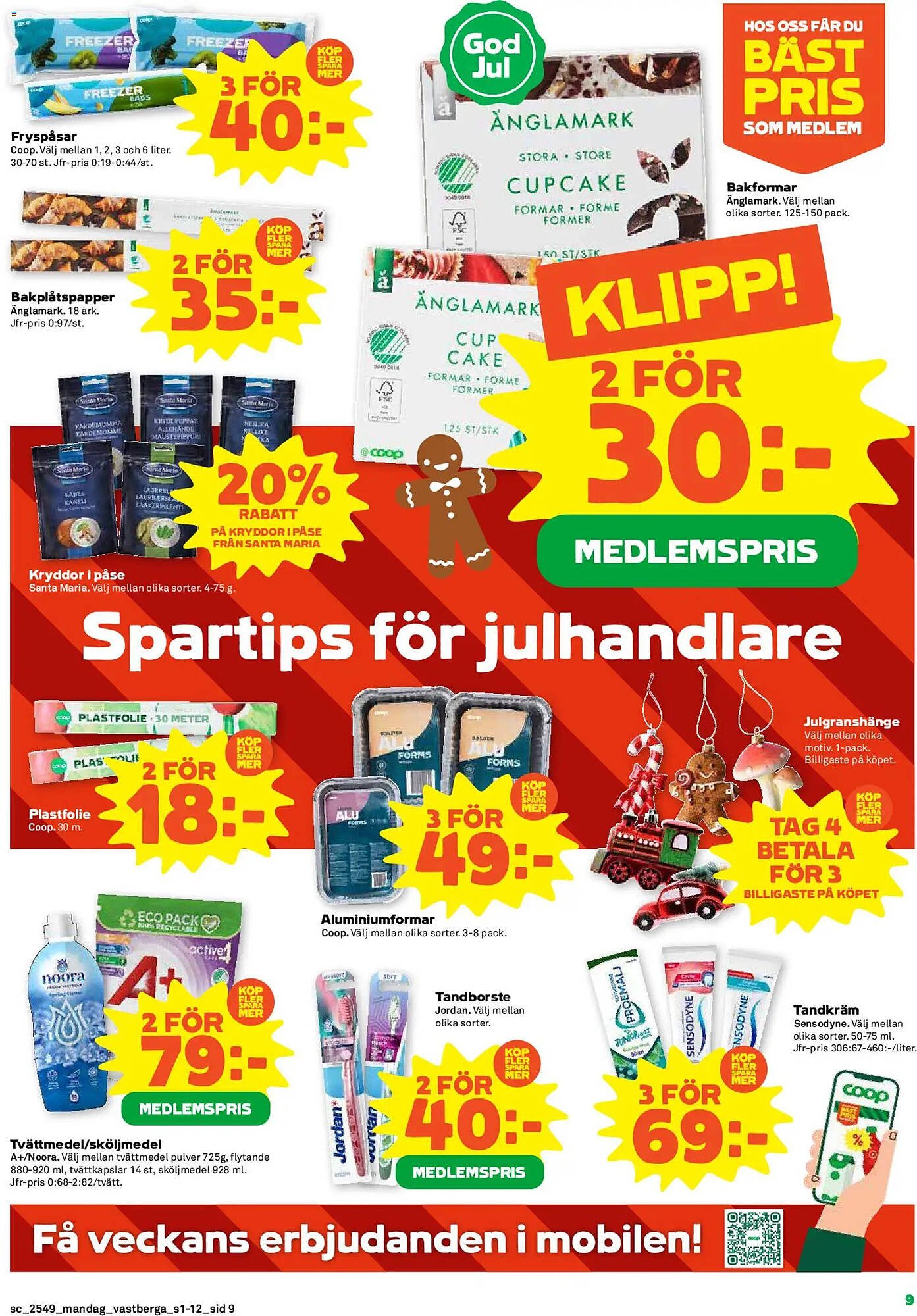 Coop Forum reklamblad (2025-12-01 - 2025-12-07)