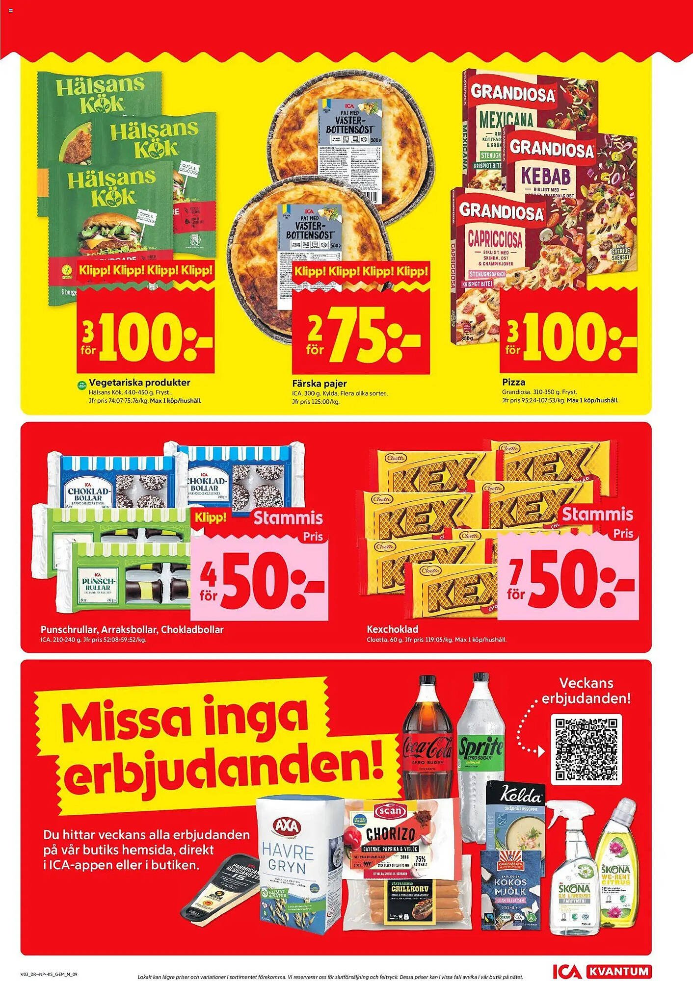 ICA Kvantum reklamblad