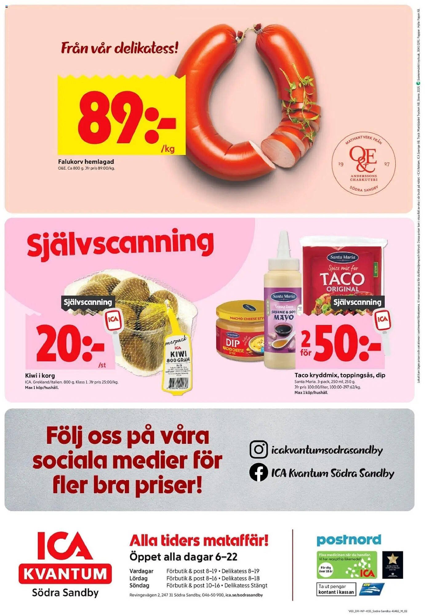 ICA Kvantum reklamblad