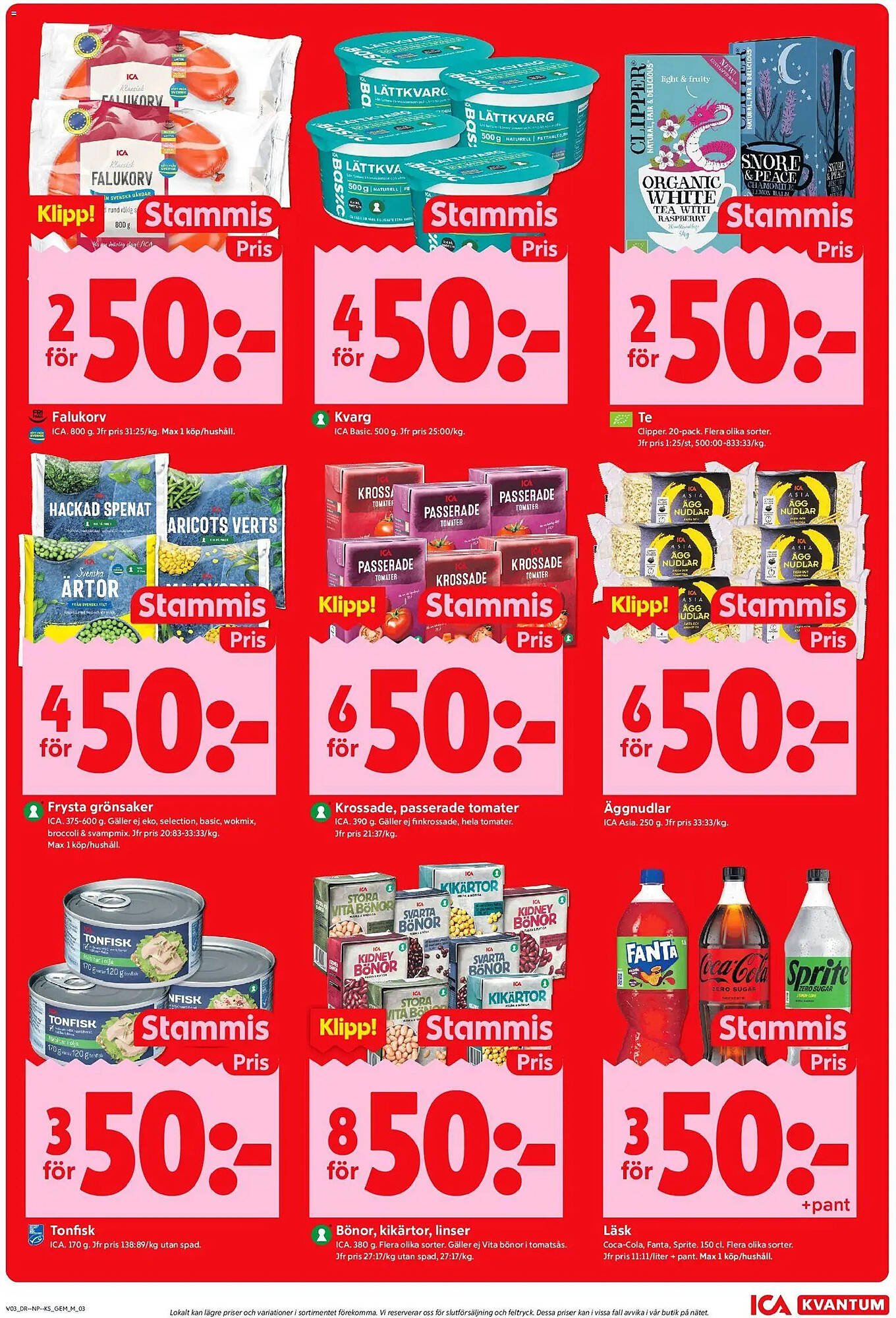 ICA Kvantum reklamblad