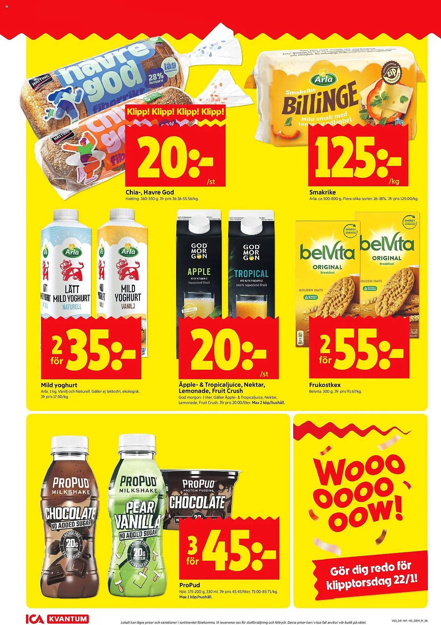 ICA Kvantum reklamblad