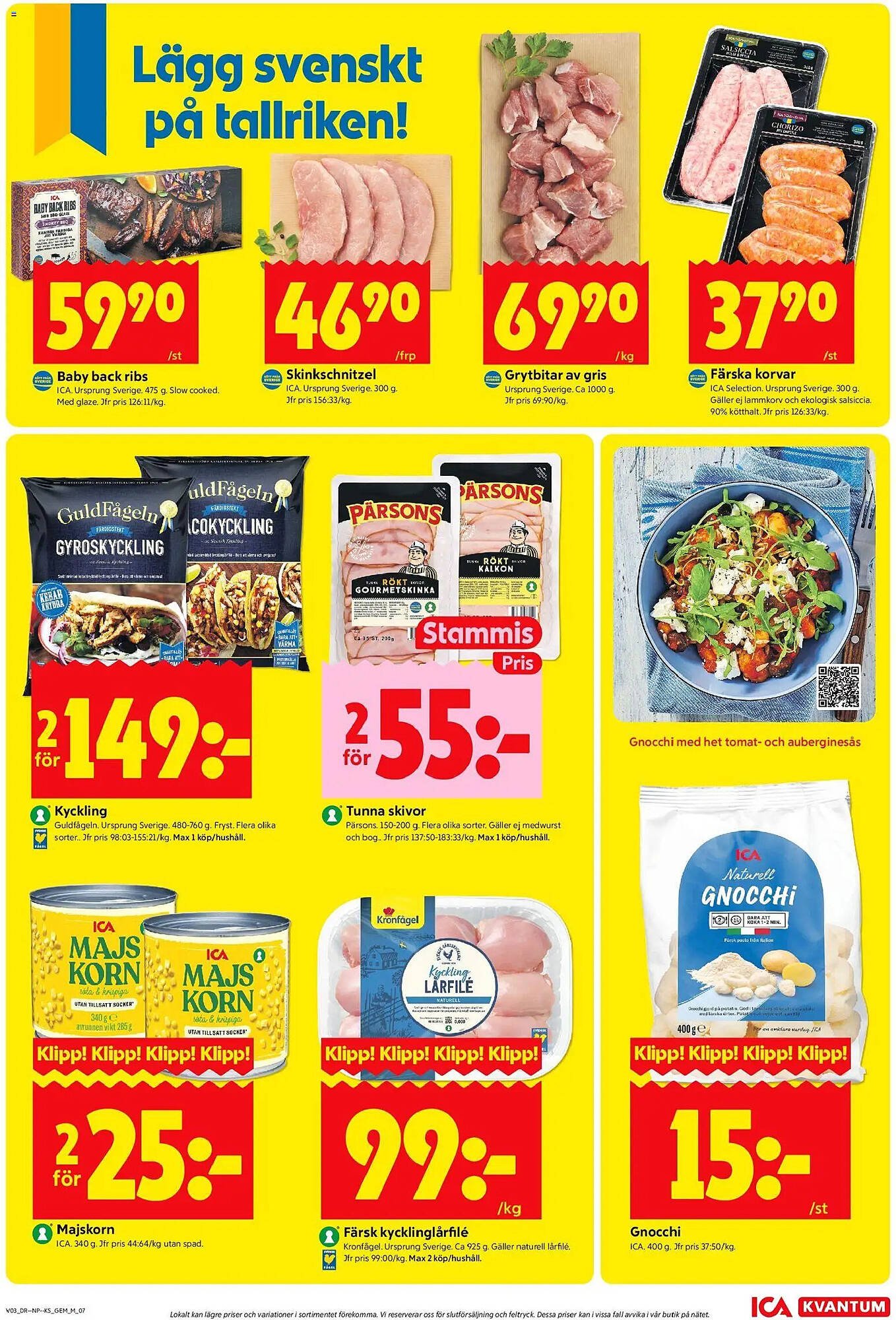 ICA Kvantum reklamblad