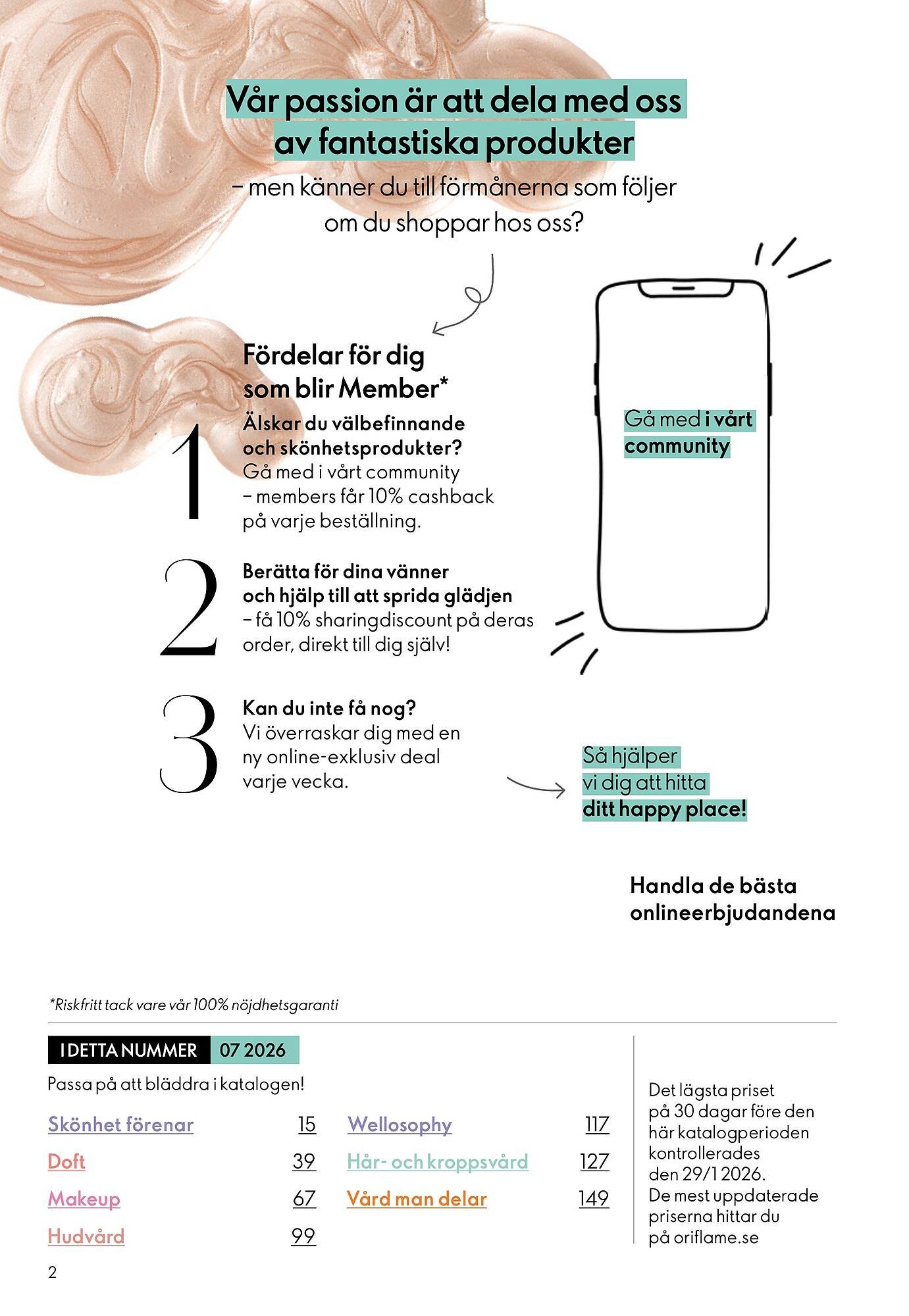 Oriflame reklamblad