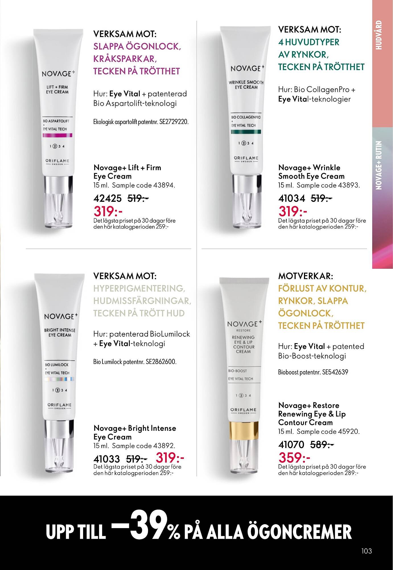 Oriflame reklamblad