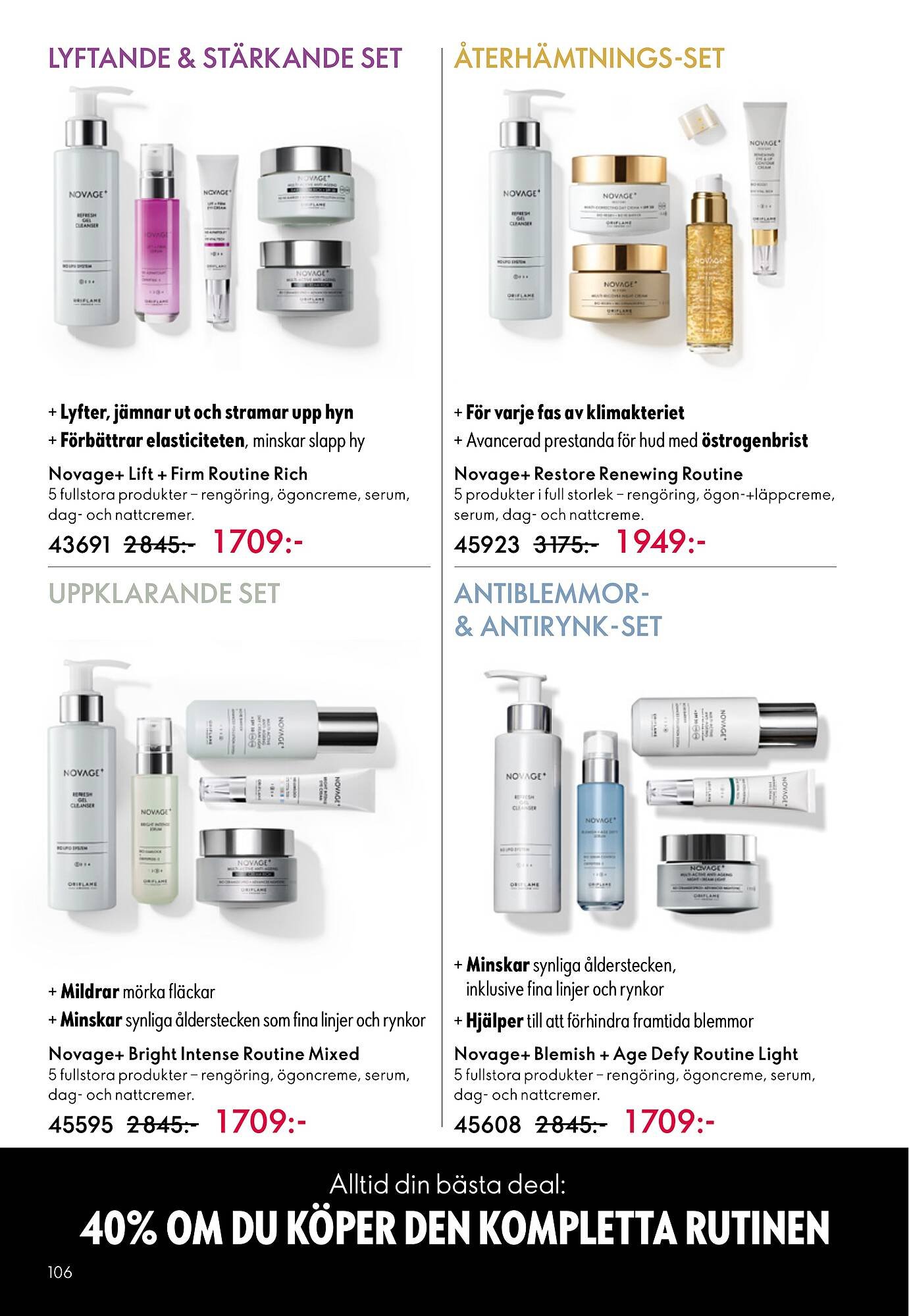 Oriflame reklamblad