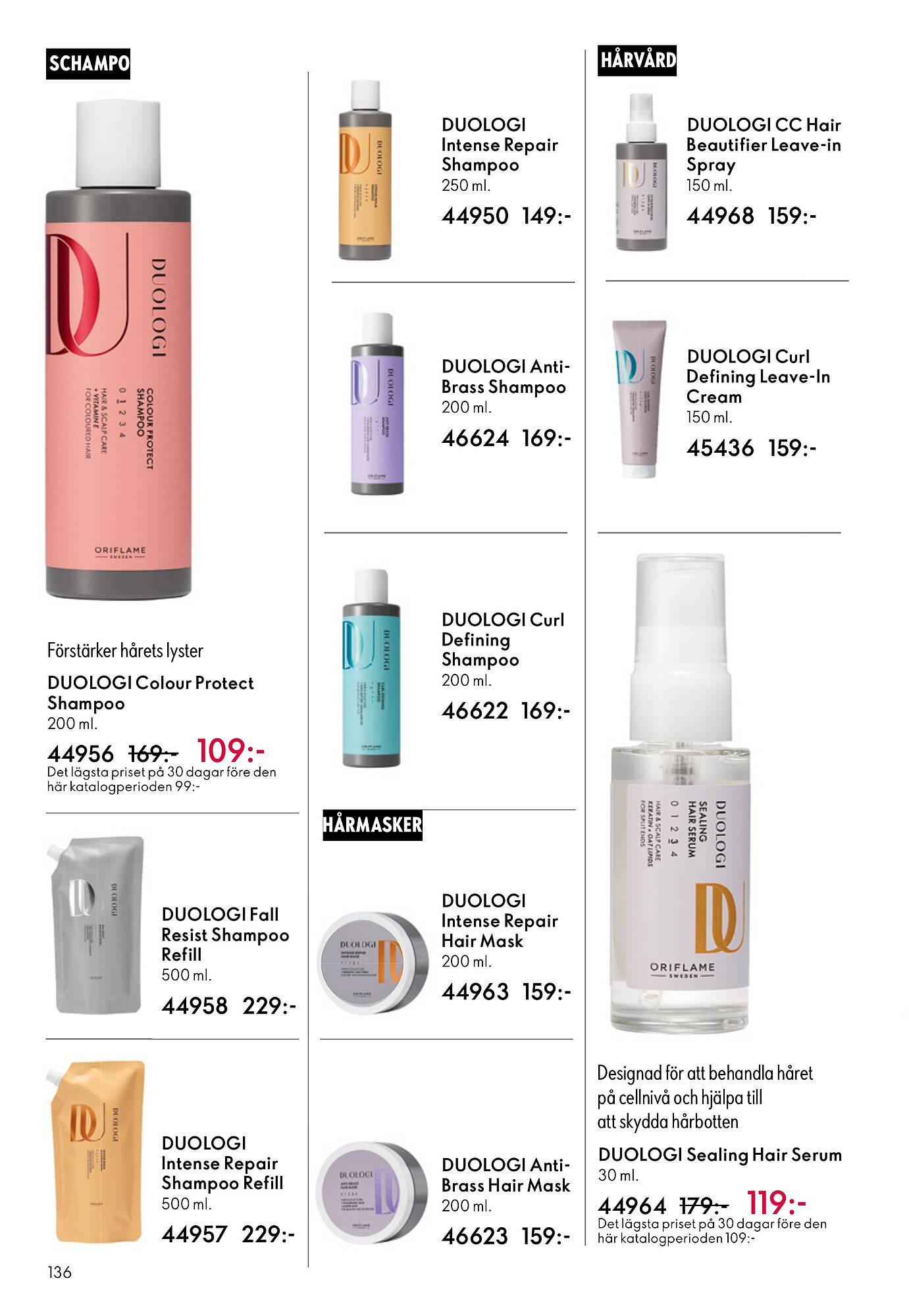 Oriflame reklamblad
