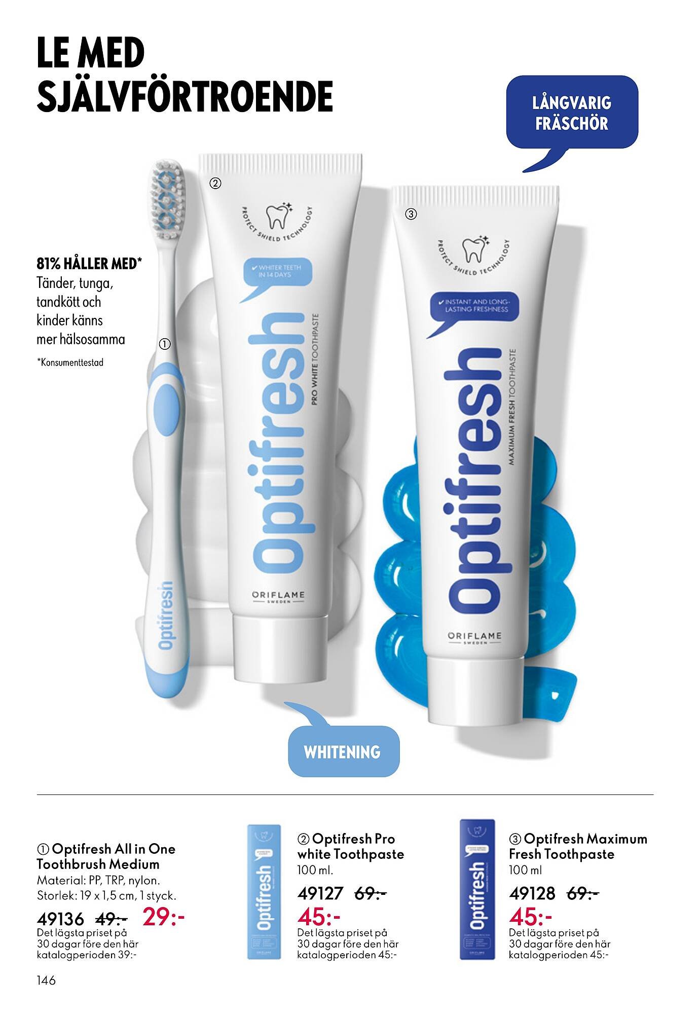 Oriflame reklamblad