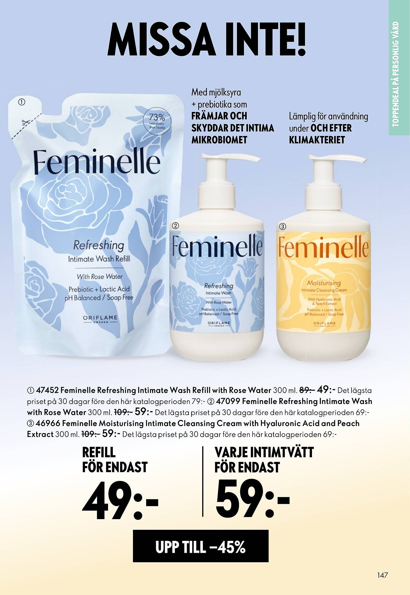 Oriflame reklamblad