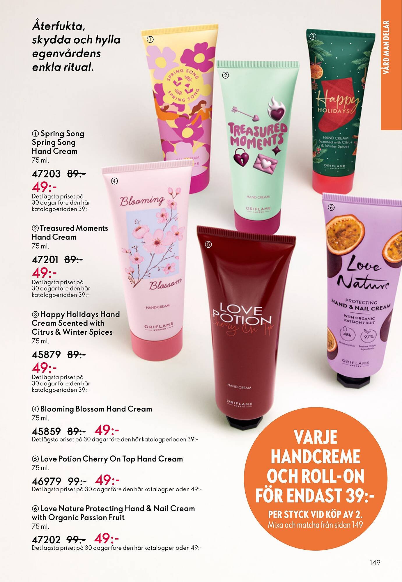 Oriflame reklamblad