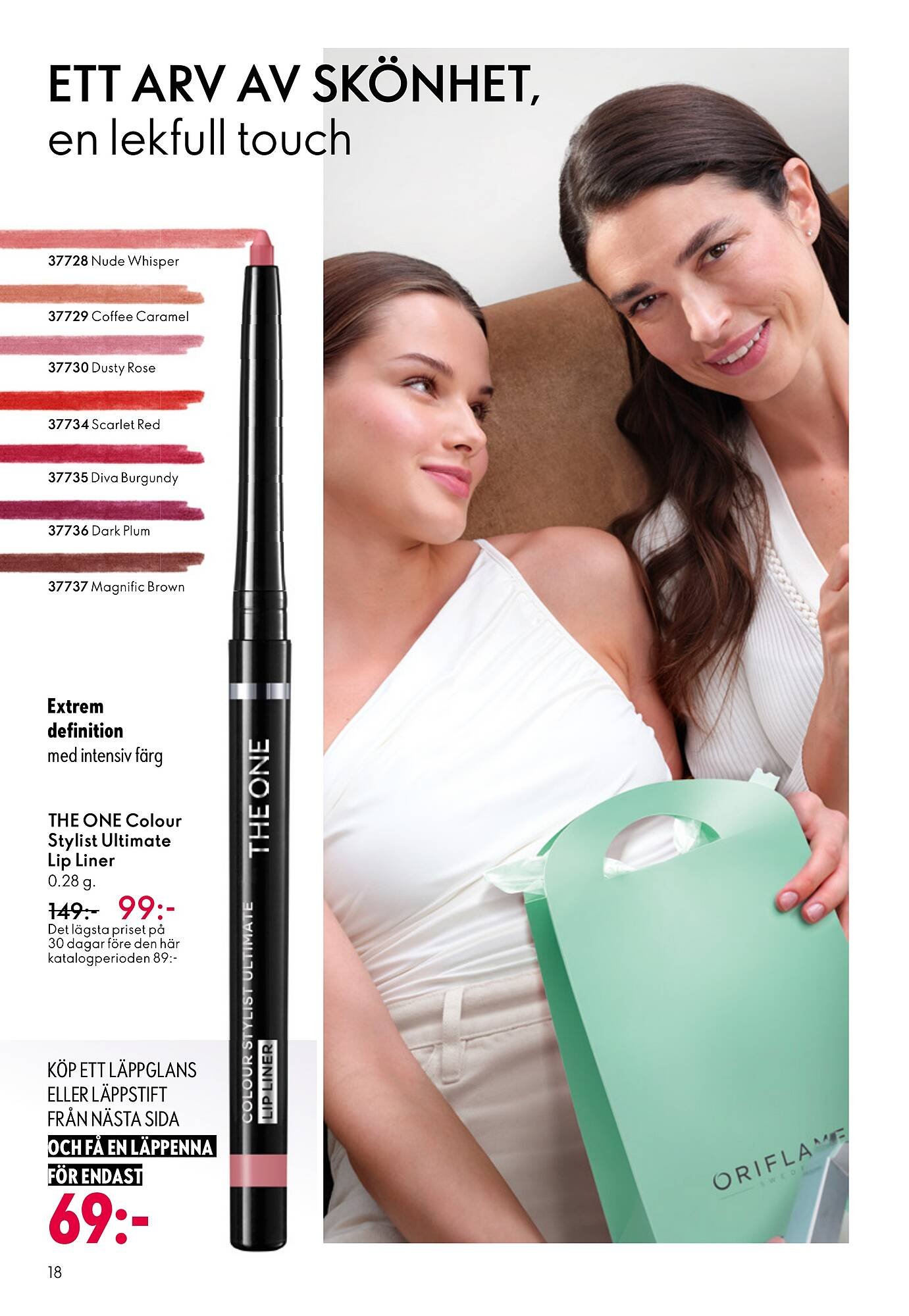 Oriflame reklamblad