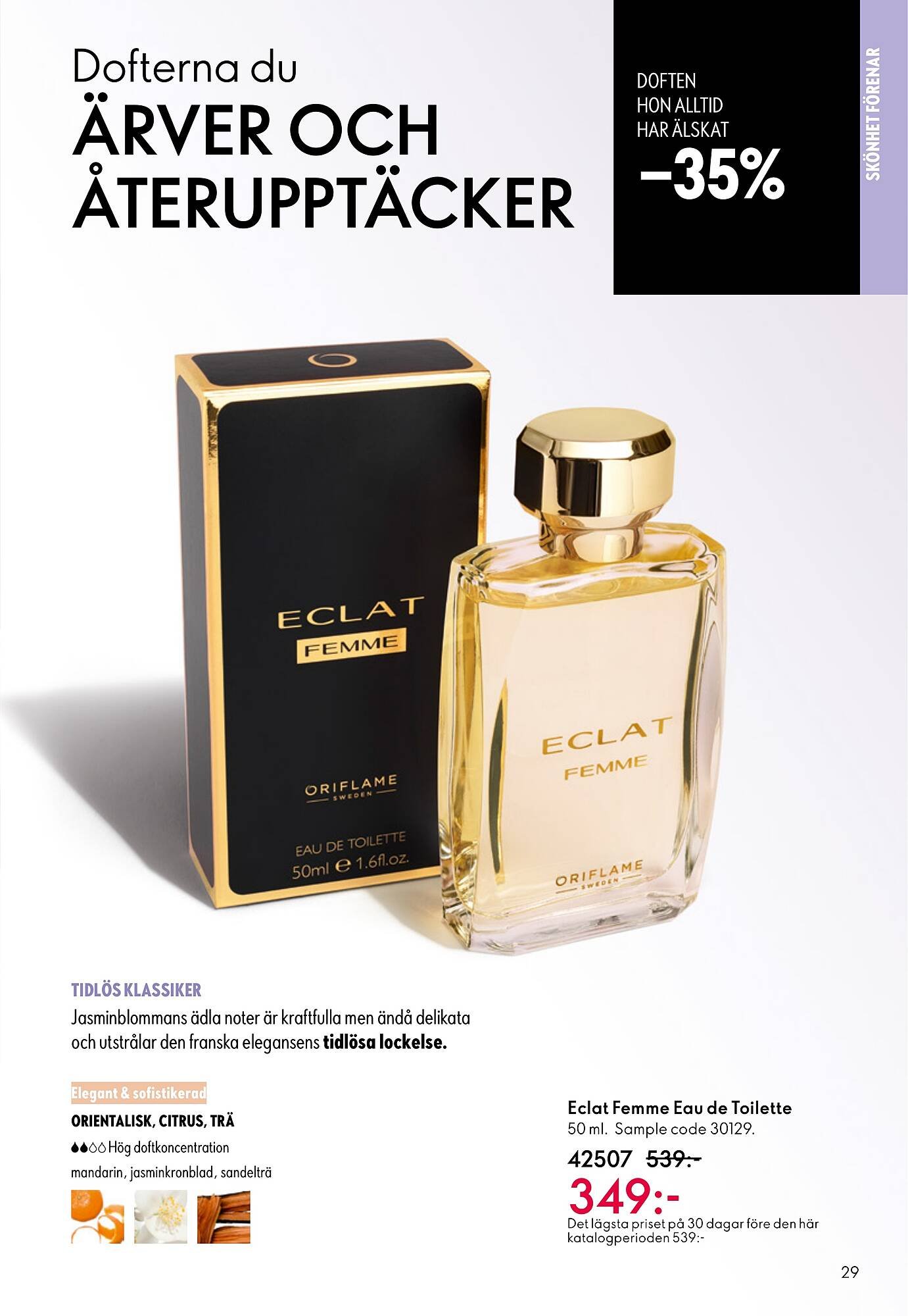 Oriflame reklamblad