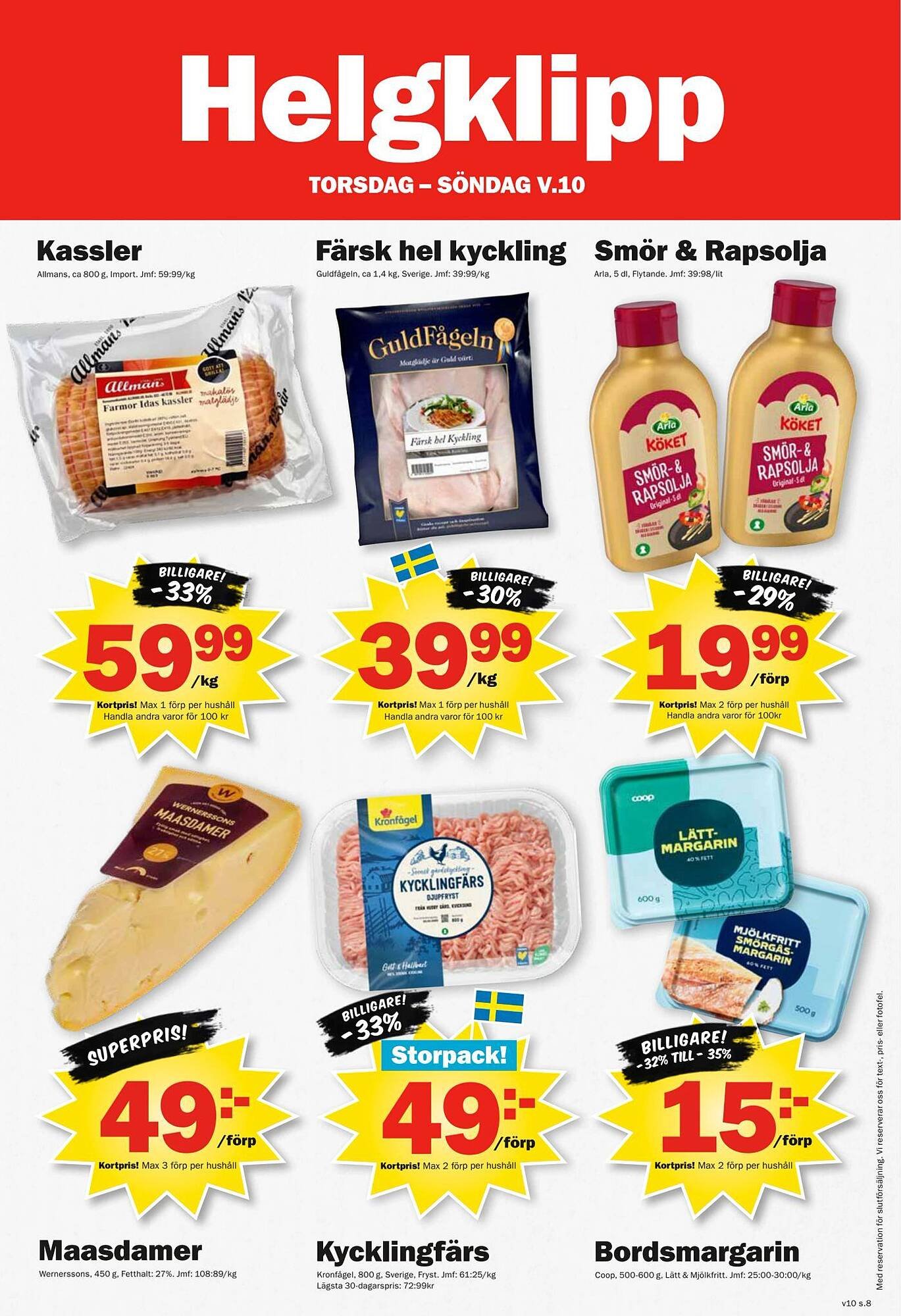 Pekås reklamblad