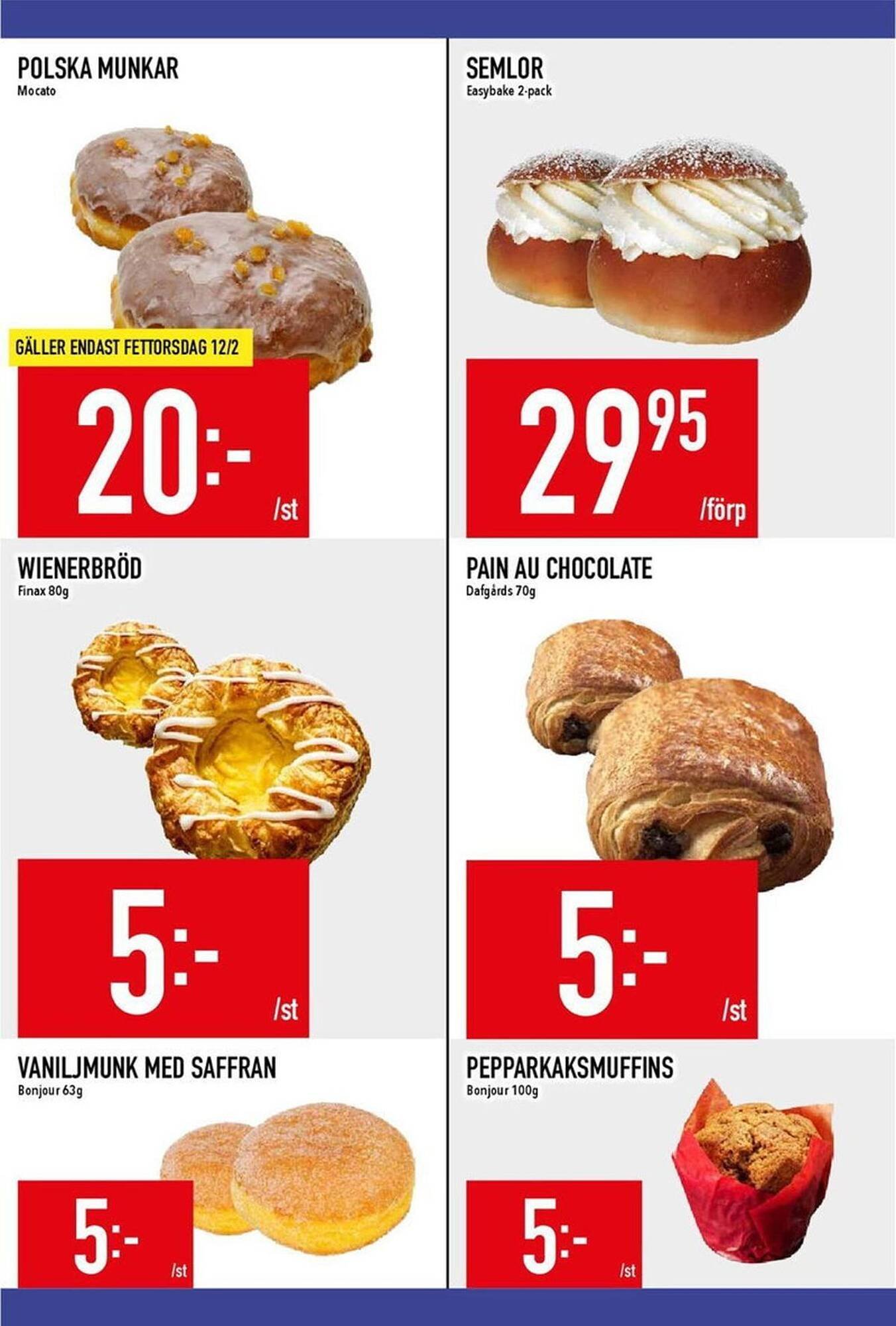 Matdax reklamblad