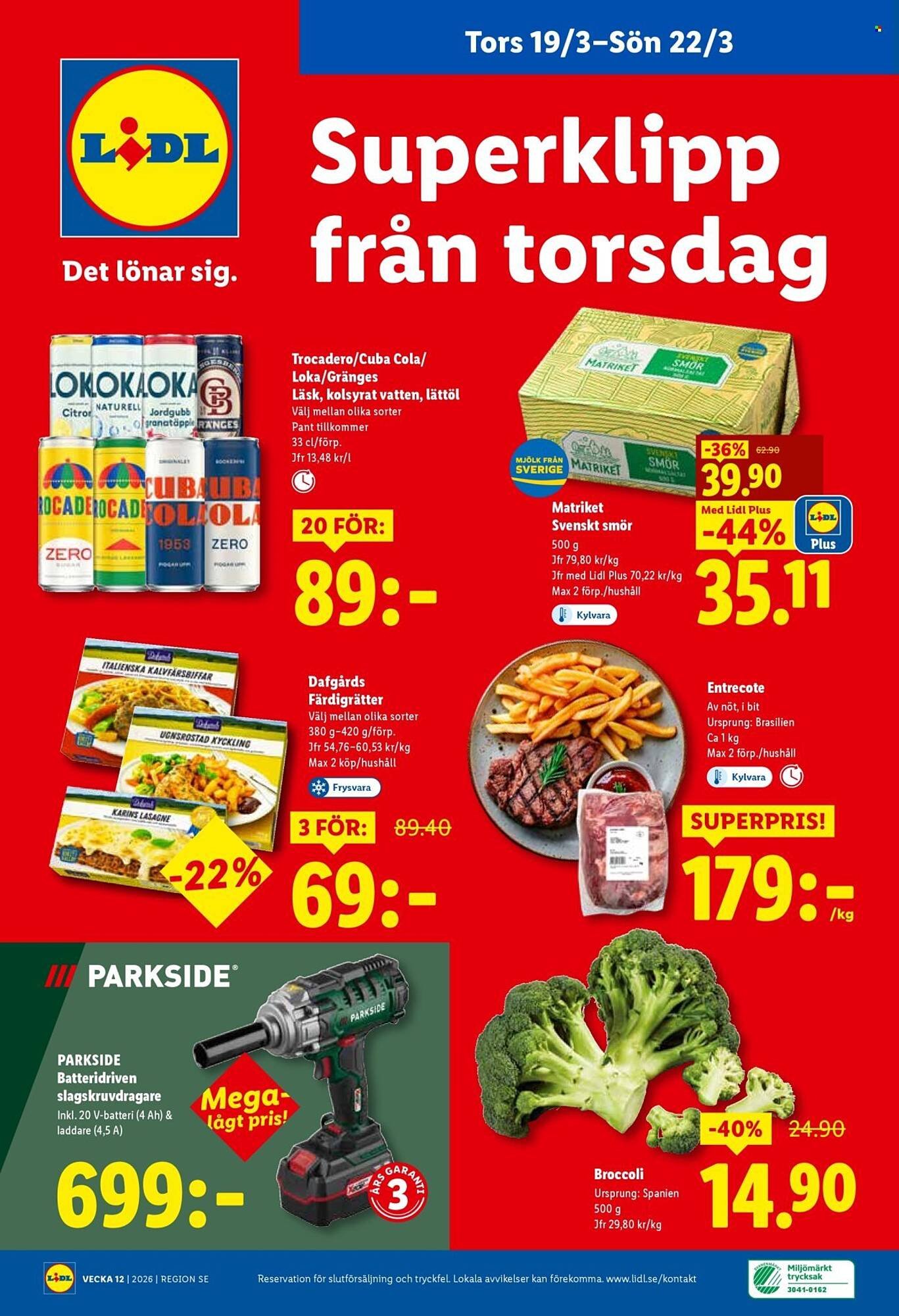 Lidl reklamblad