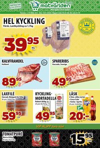 Matvärlden Tensta reklamblad