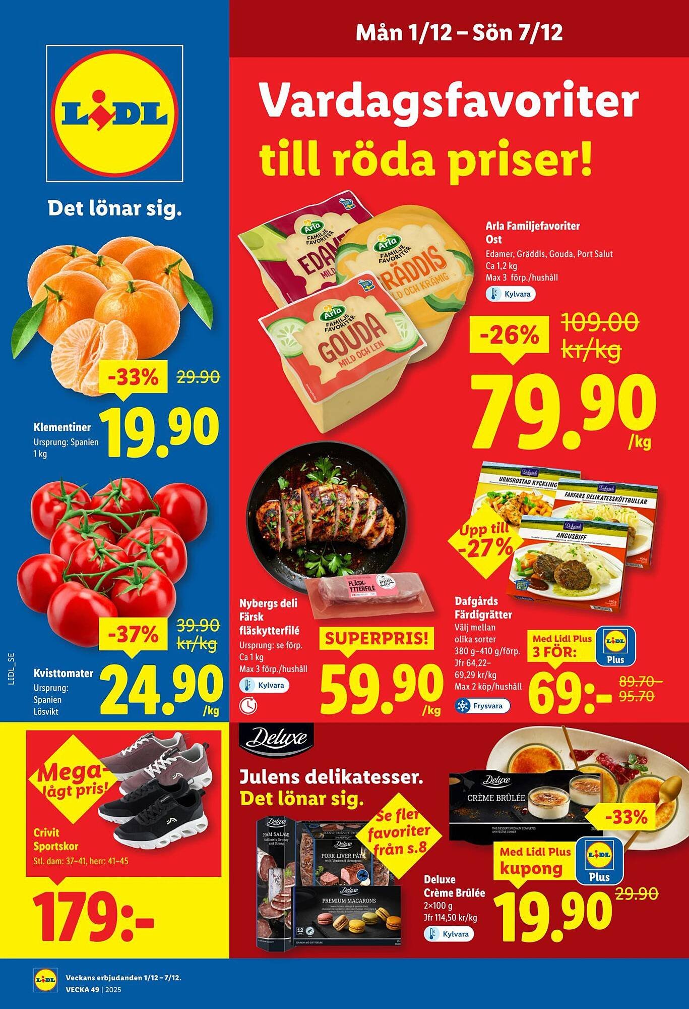 Lidl reklamblad (2025-12-01 - 2025-12-08)