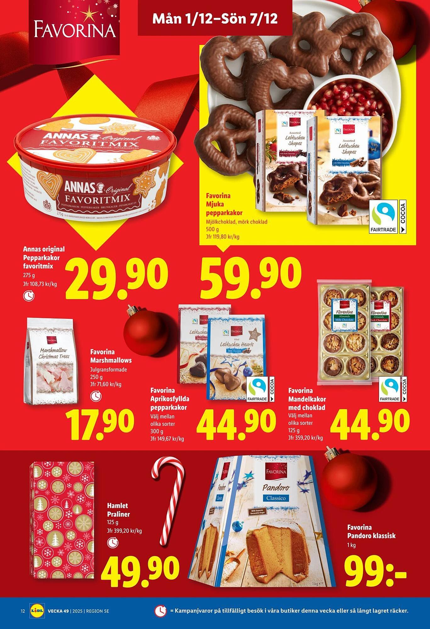 Lidl reklamblad (2025-12-01 - 2025-12-08)
