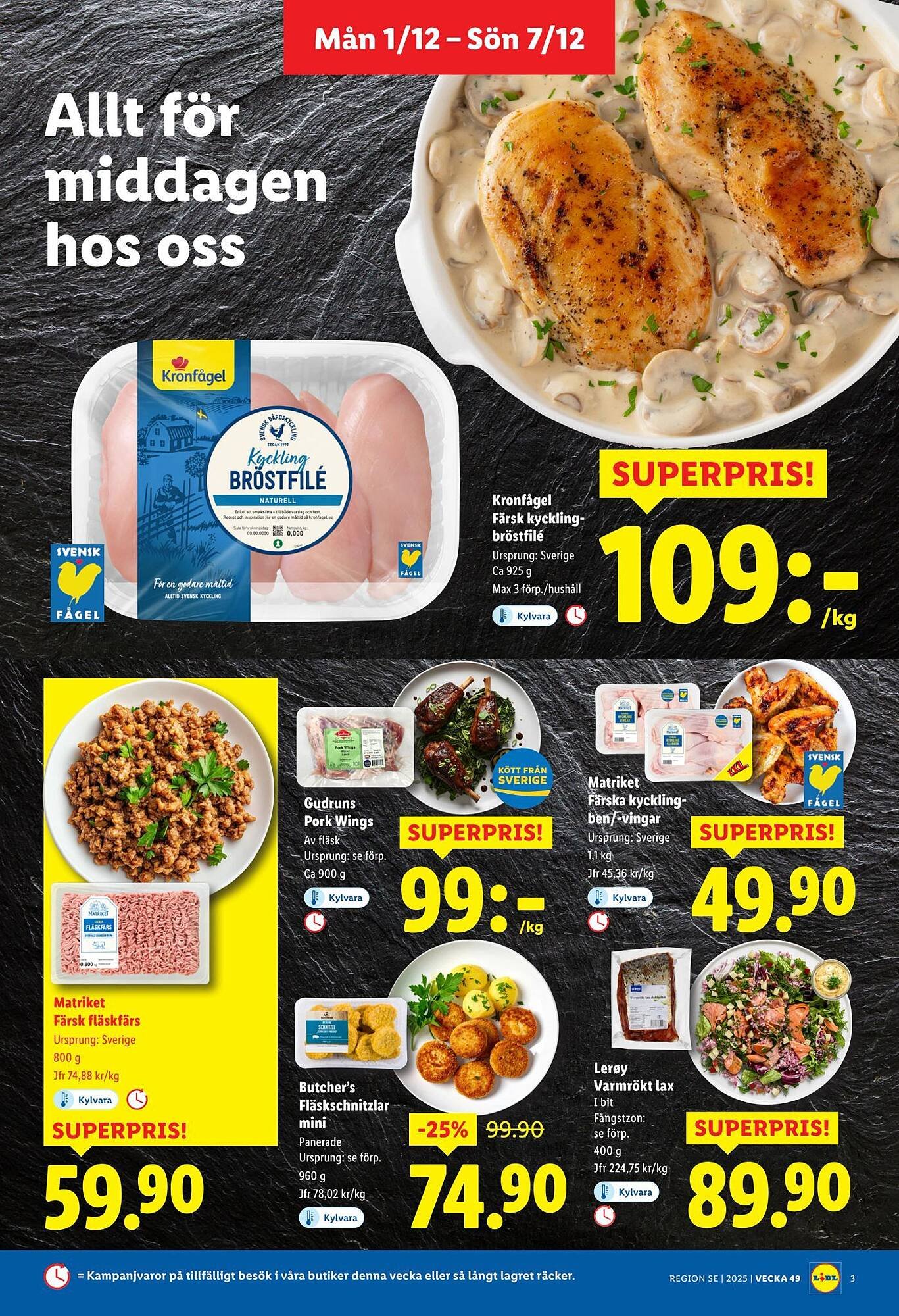 Lidl reklamblad (2025-12-01 - 2025-12-08)