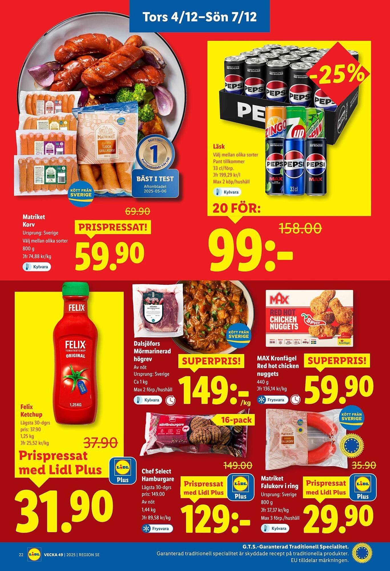 Lidl reklamblad (2025-12-01 - 2025-12-08)