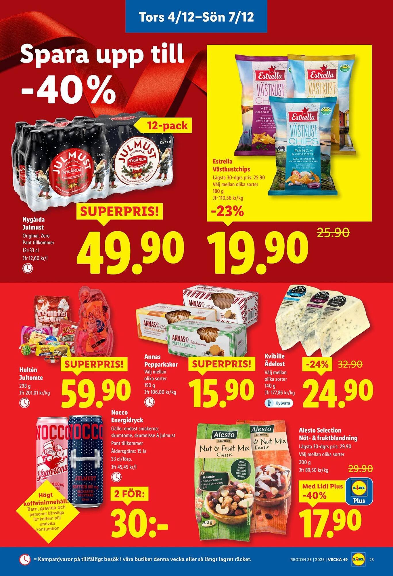 Lidl reklamblad (2025-12-01 - 2025-12-08)