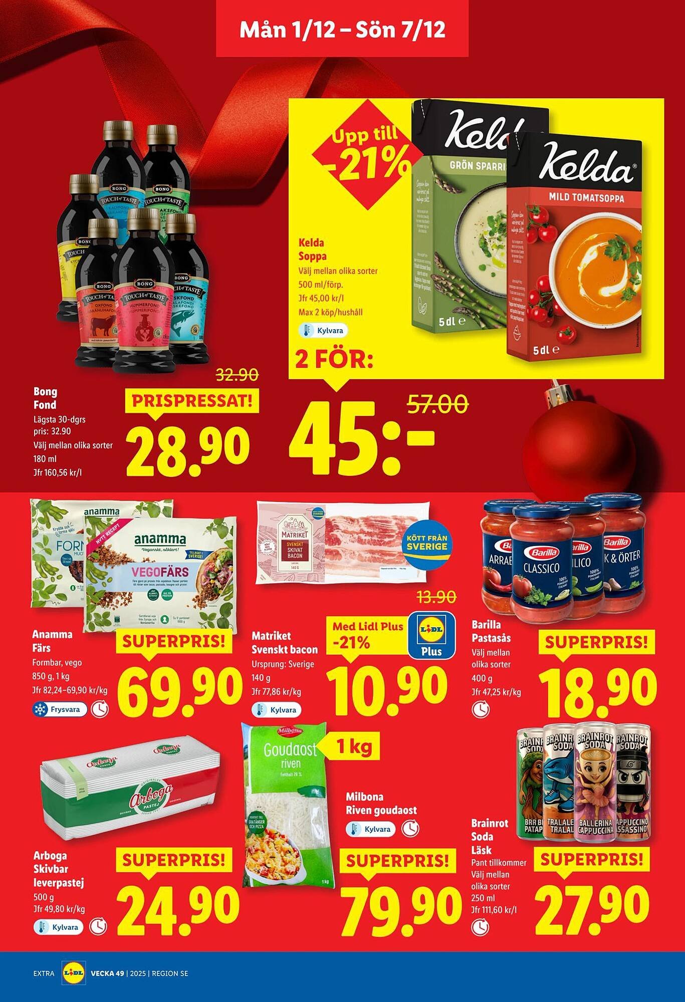 Lidl reklamblad (2025-12-01 - 2025-12-08)