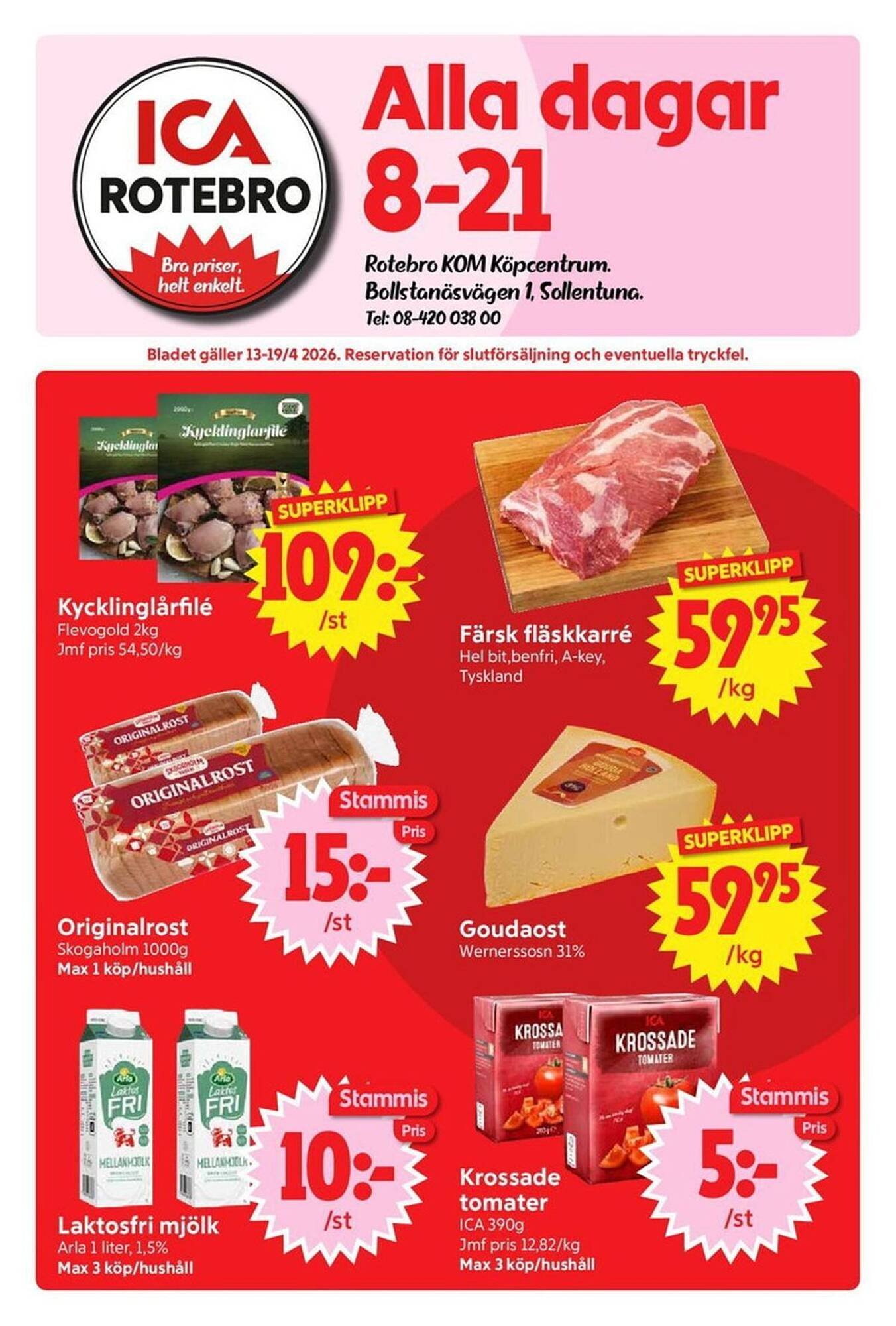 Nya Pulsen reklamblad