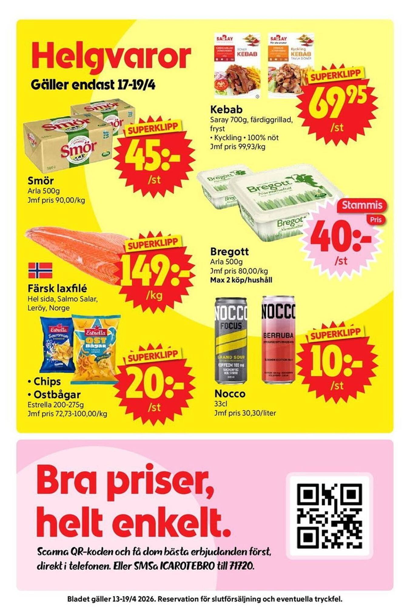 Nya Pulsen reklamblad