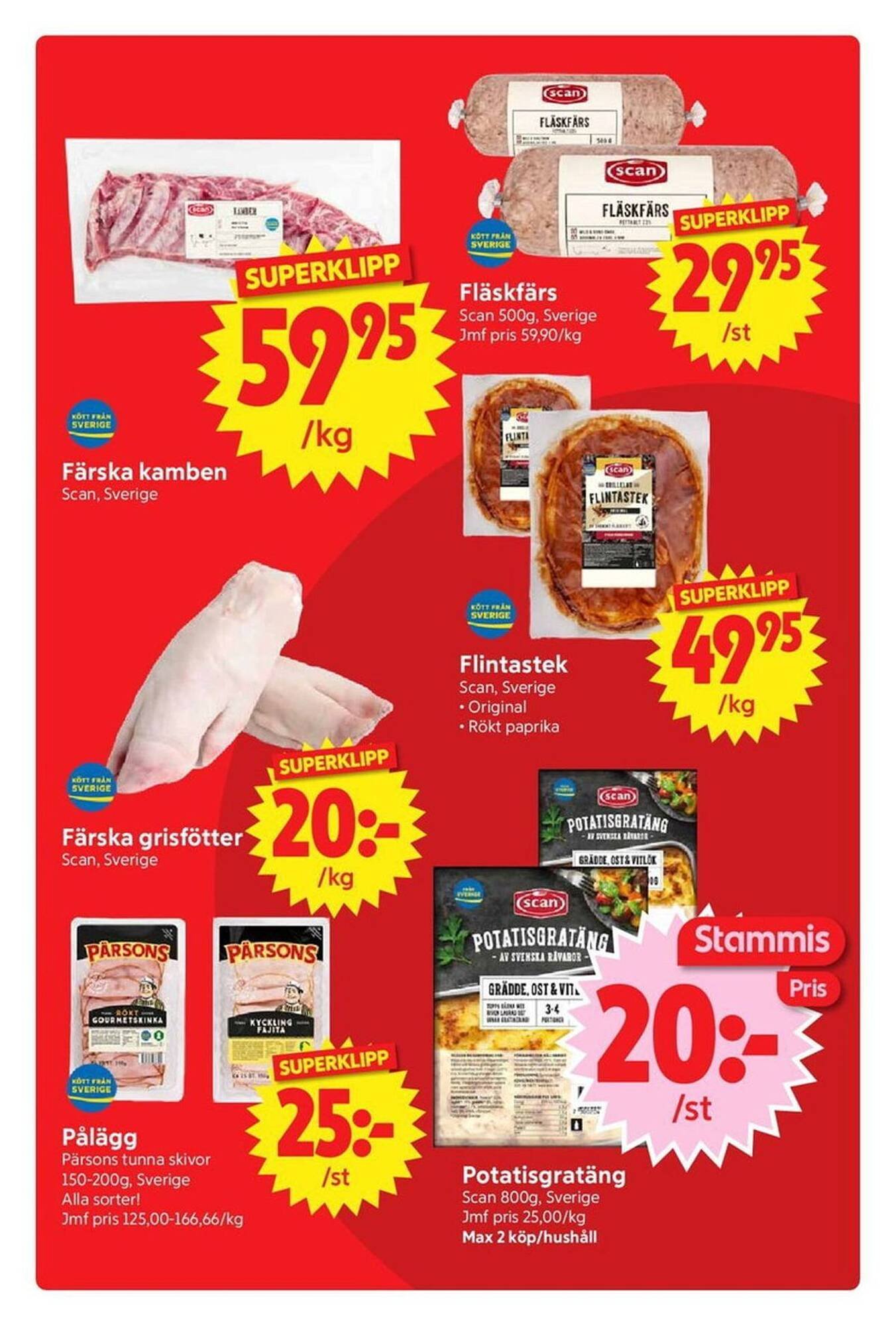 Nya Pulsen reklamblad