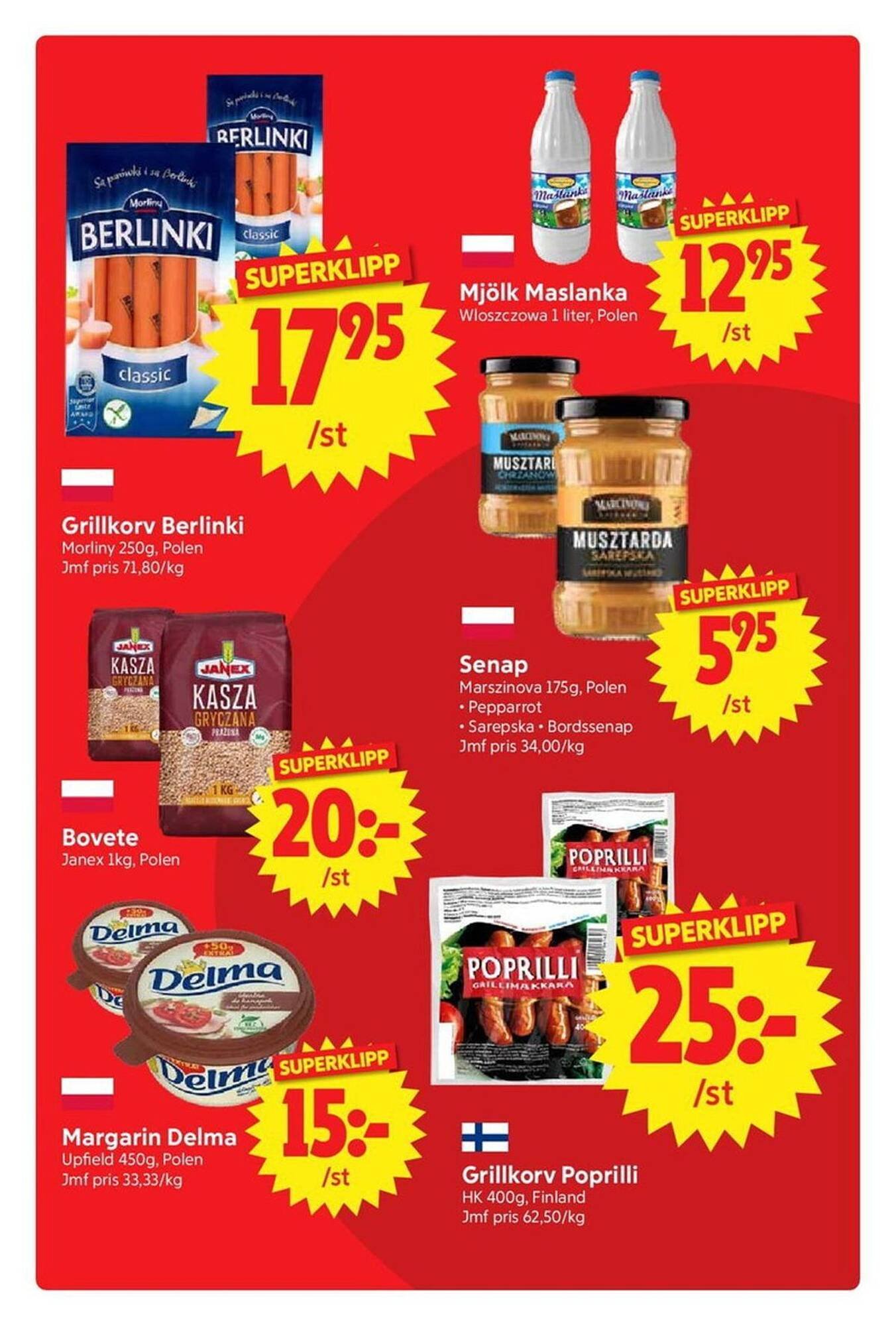 Nya Pulsen reklamblad