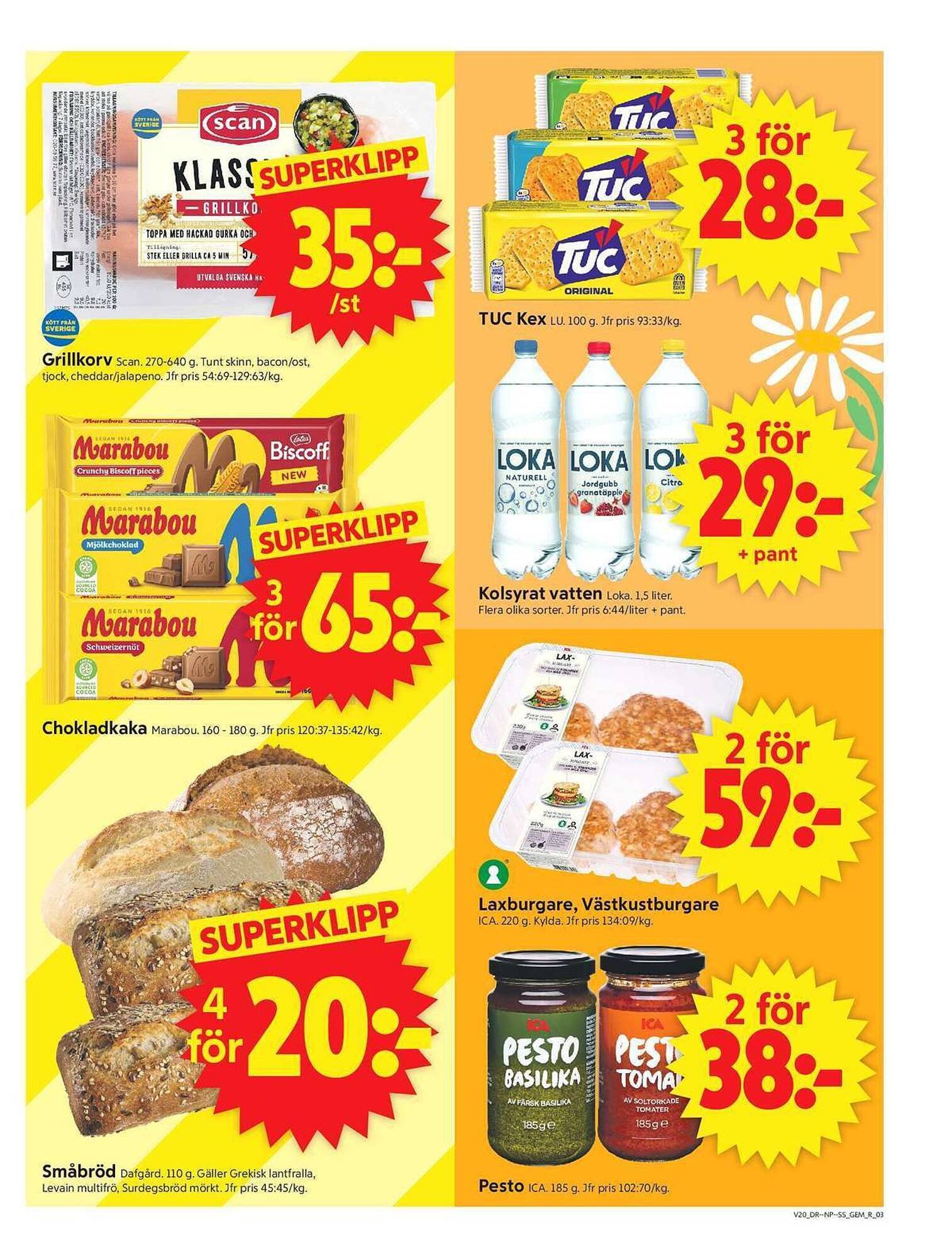ICA Supermarket reklamblad