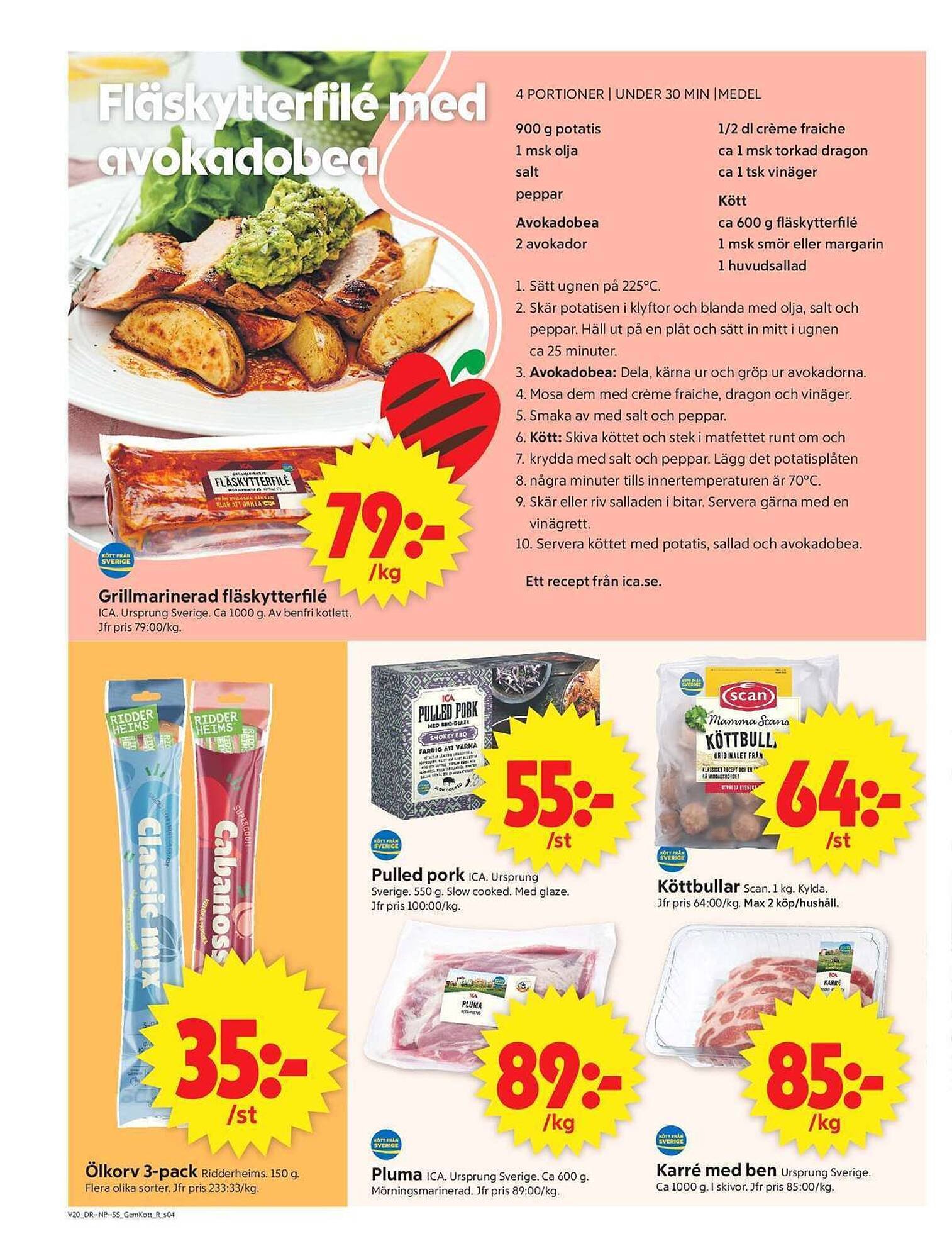 ICA Supermarket reklamblad