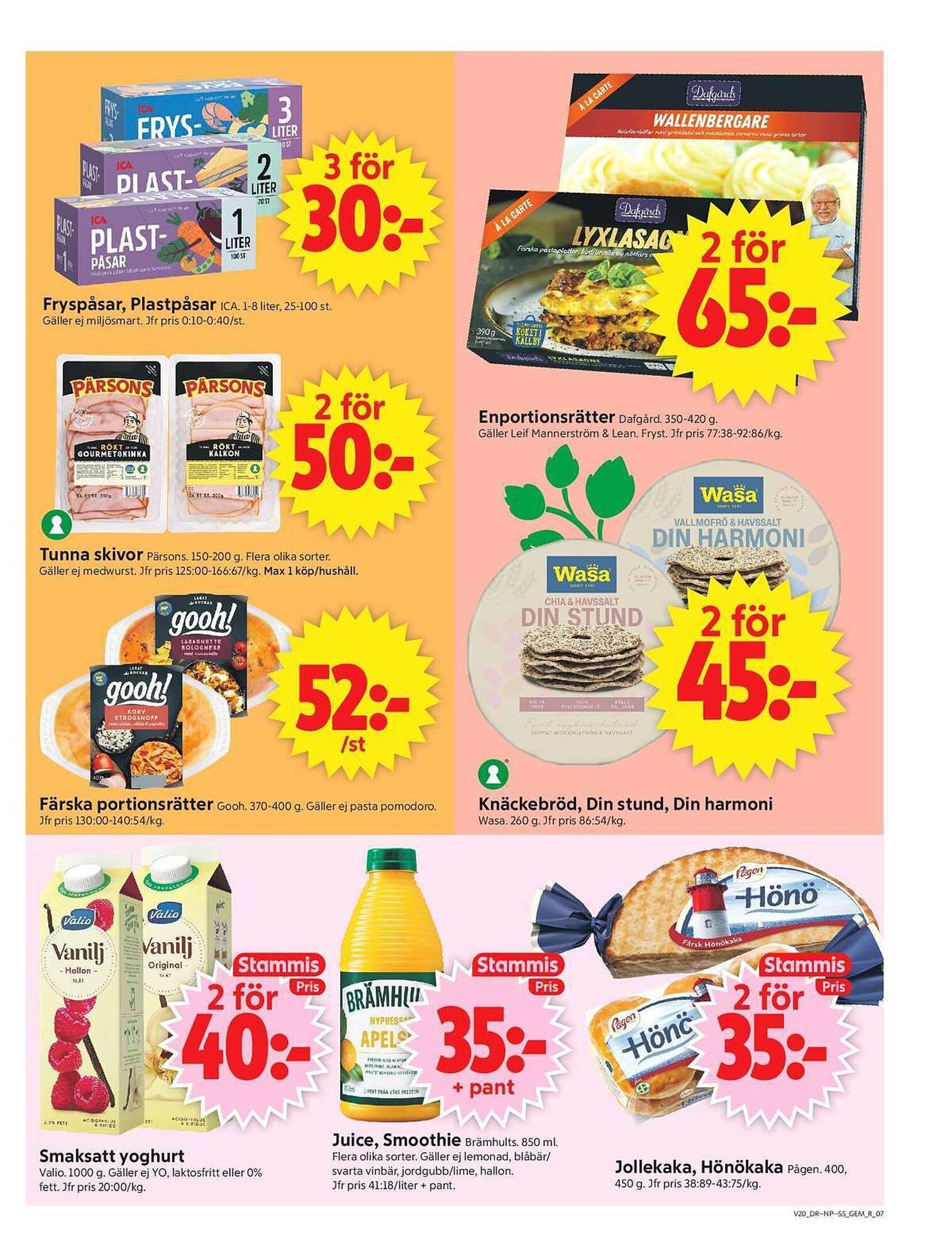ICA Supermarket reklamblad