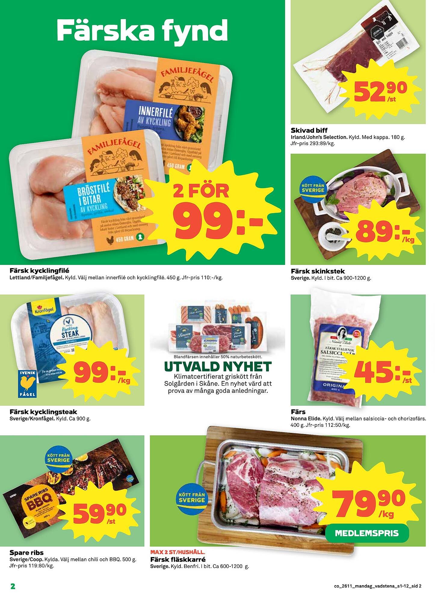 Coop Forum reklamblad