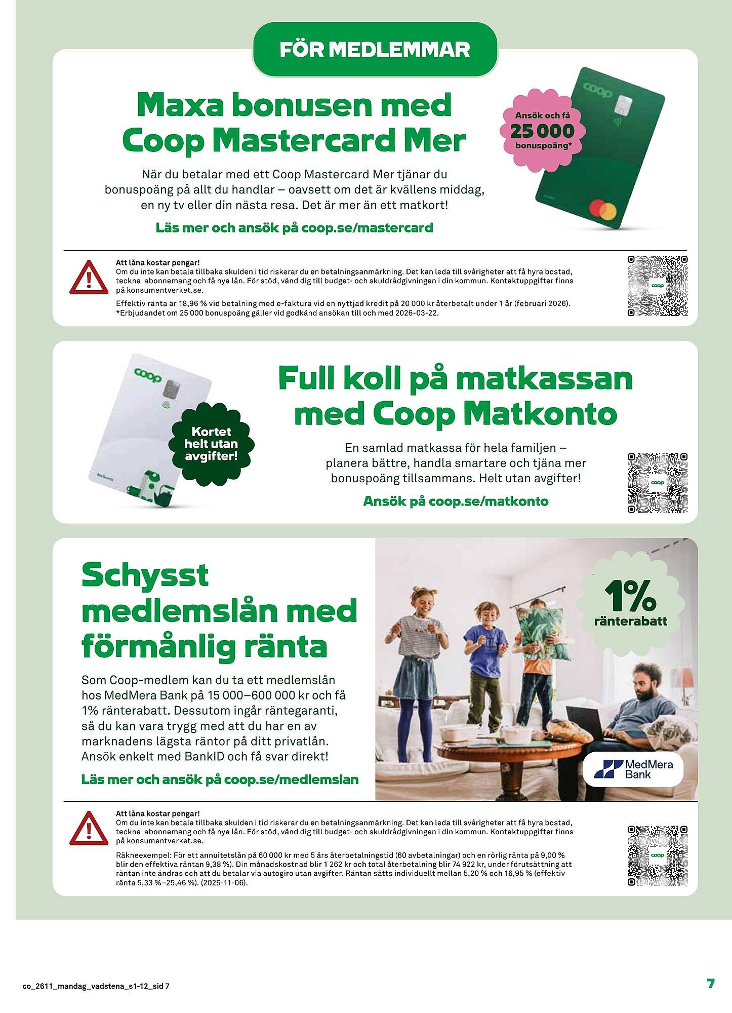 Coop Forum reklamblad