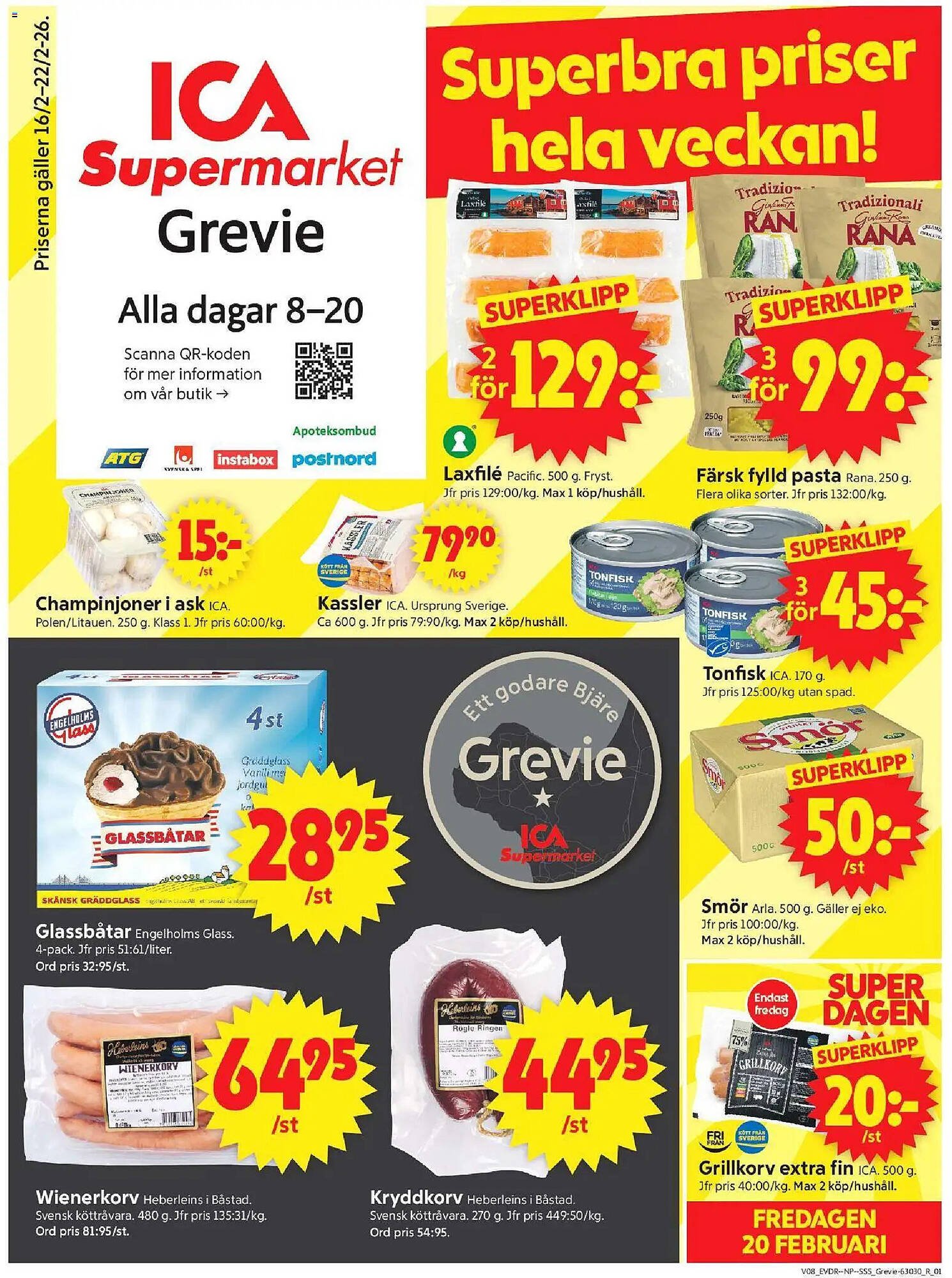 ICA Supermarket reklamblad