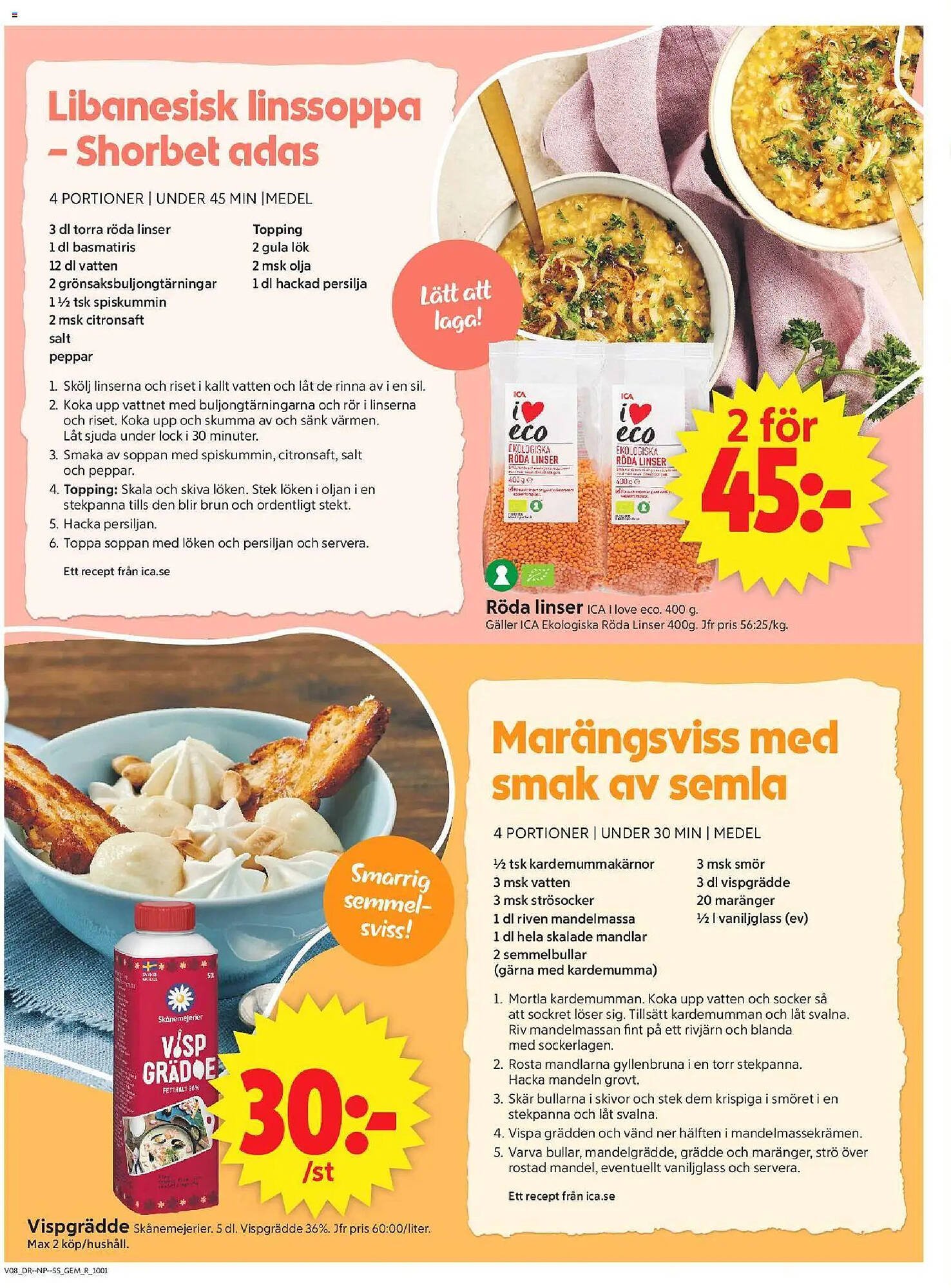 ICA Supermarket reklamblad