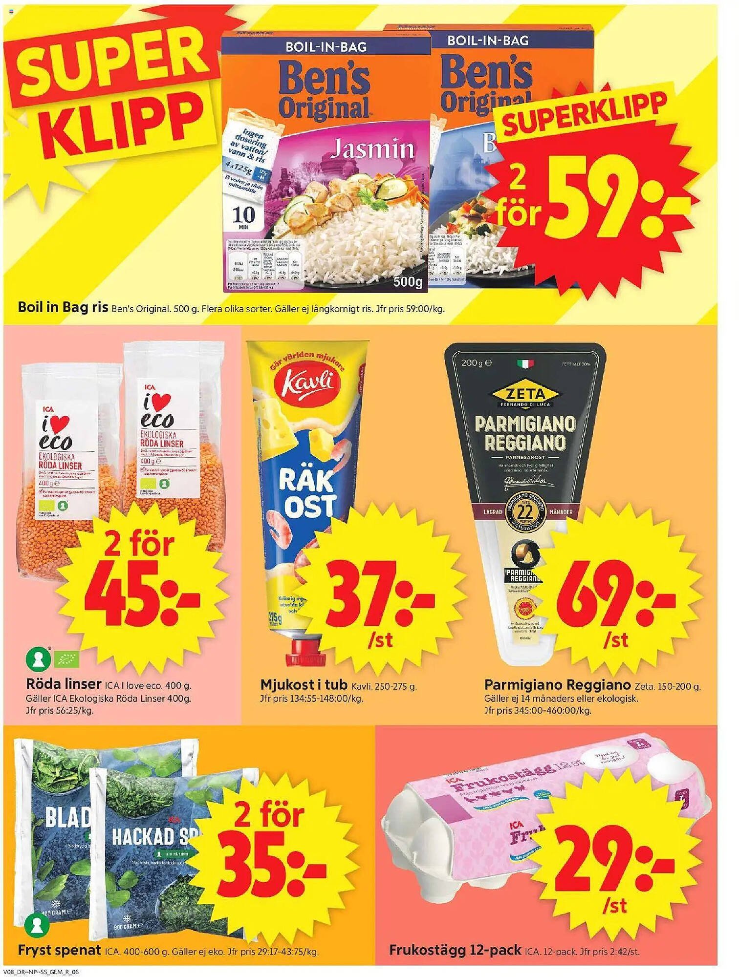 ICA Supermarket reklamblad