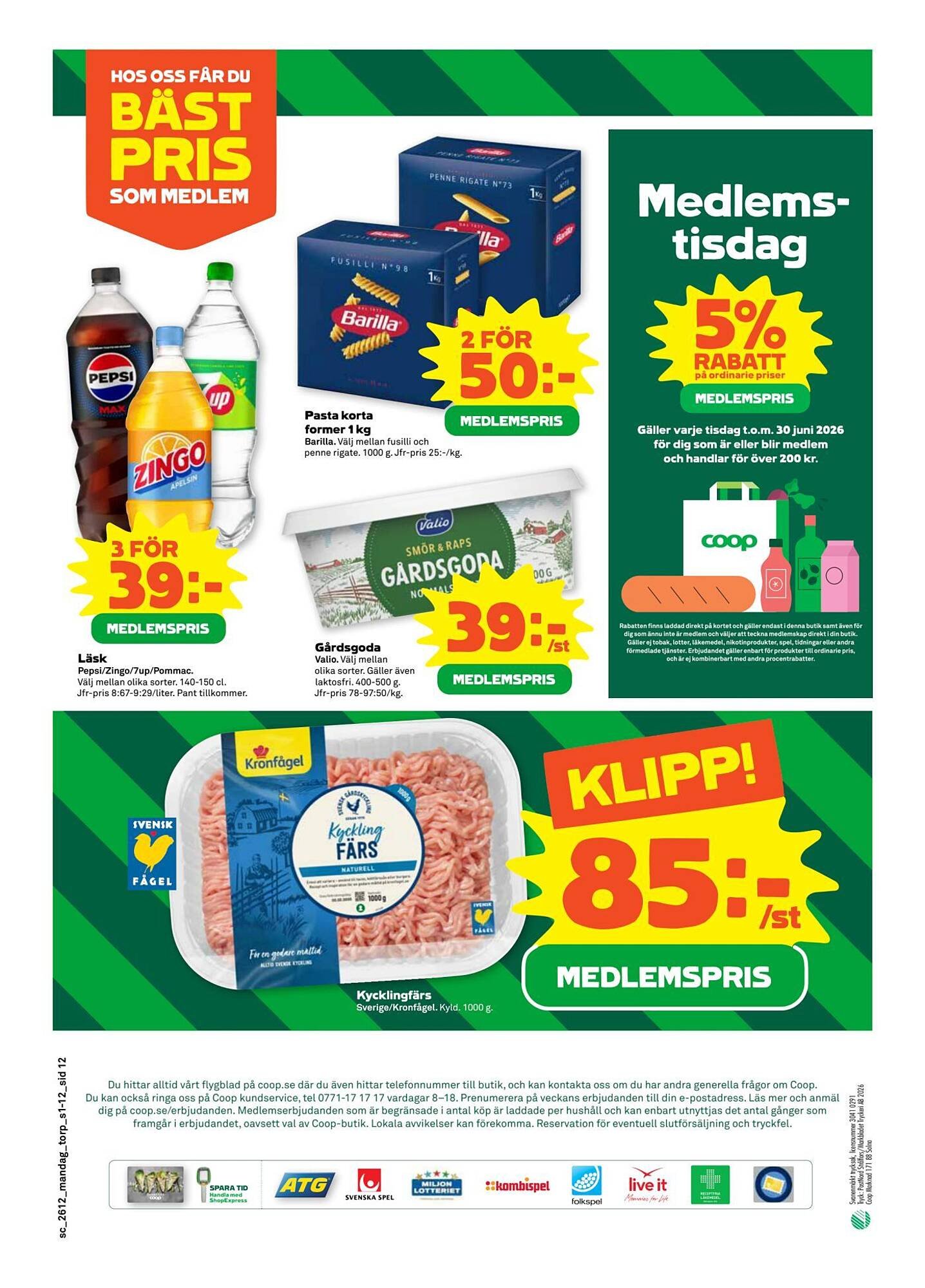 Coop reklamblad